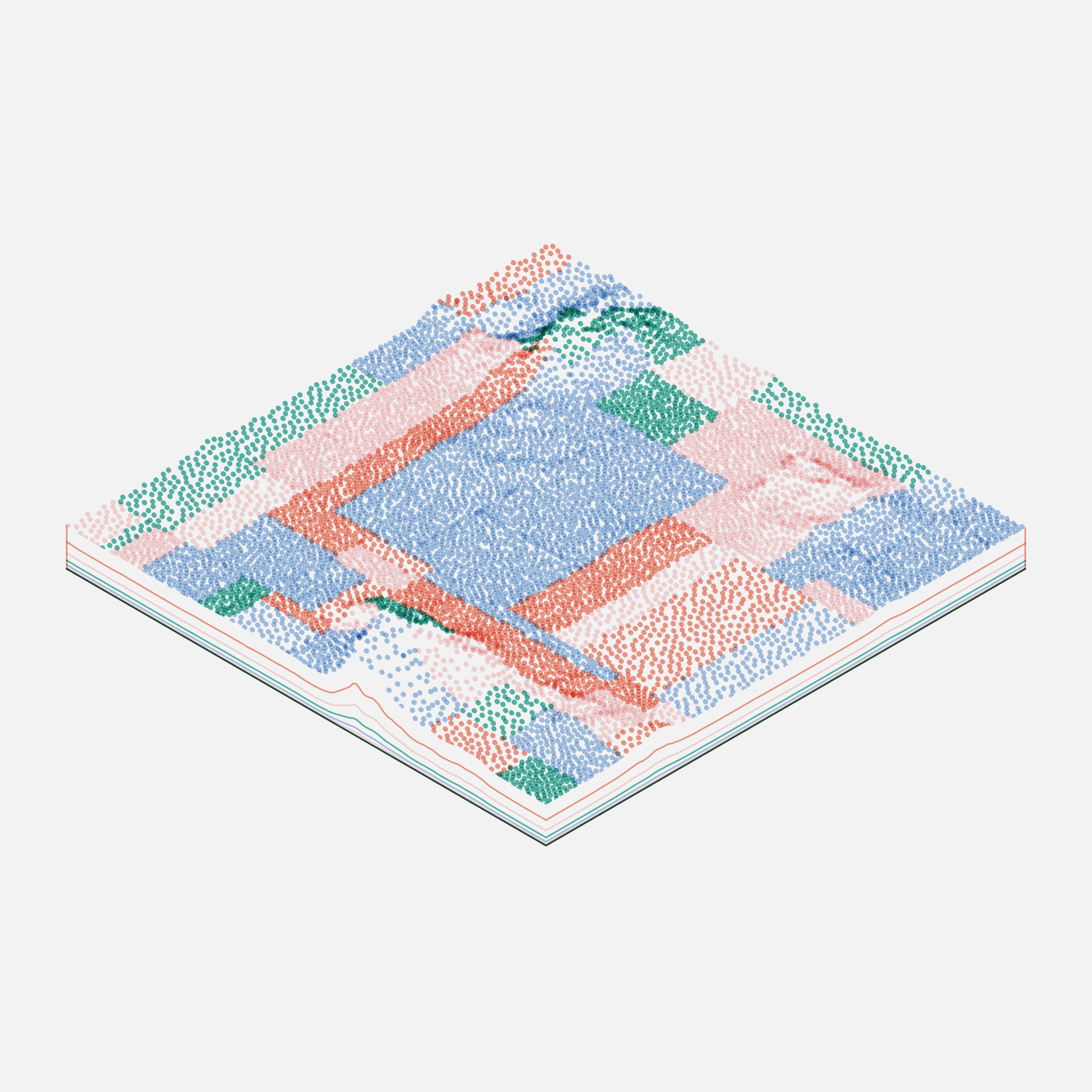 Art Blocks - Art Blocks v2 - Subscapes #24 - NFT # 53000024