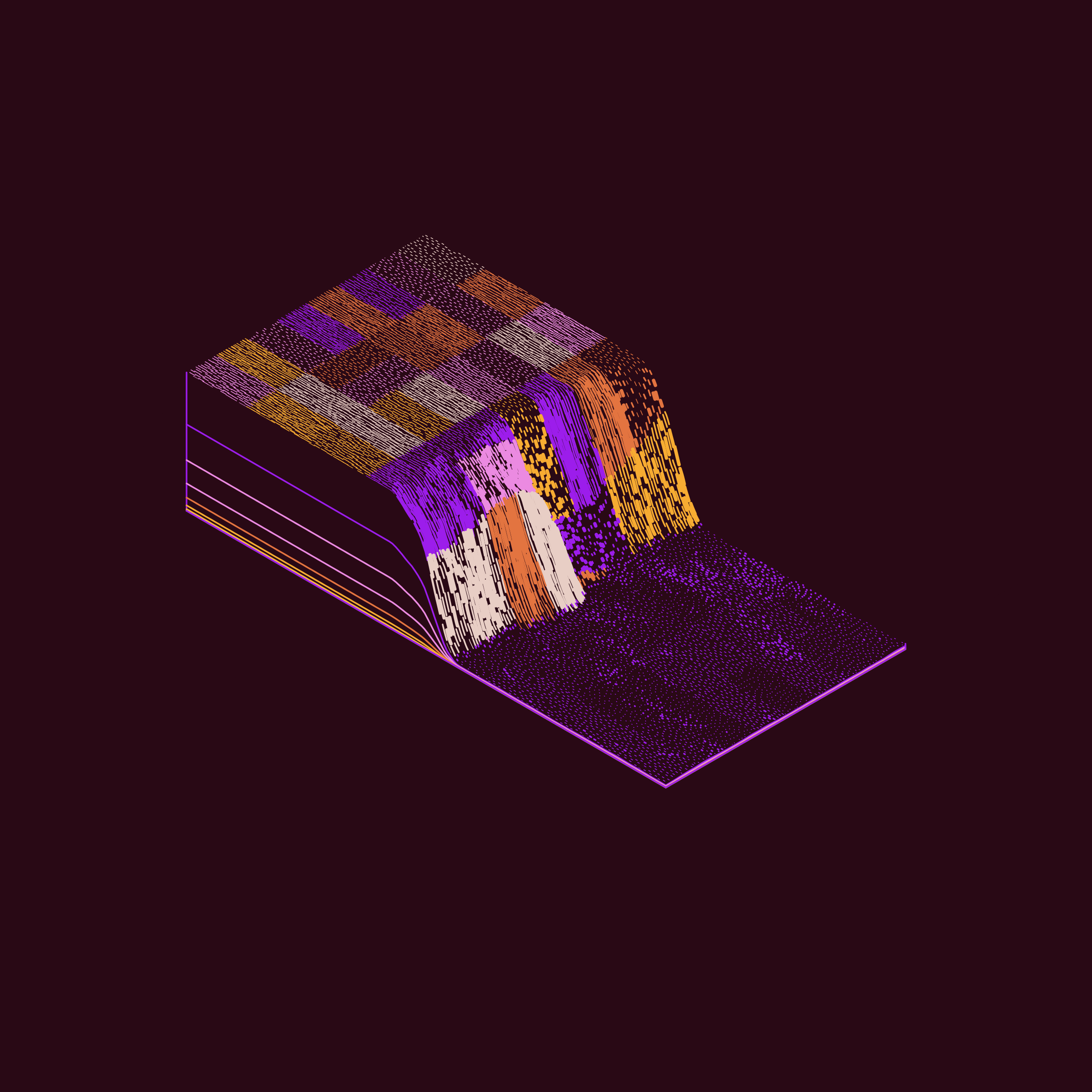 Art Blocks - Art Blocks v2 - Subscapes #25 - NFT # 53000025