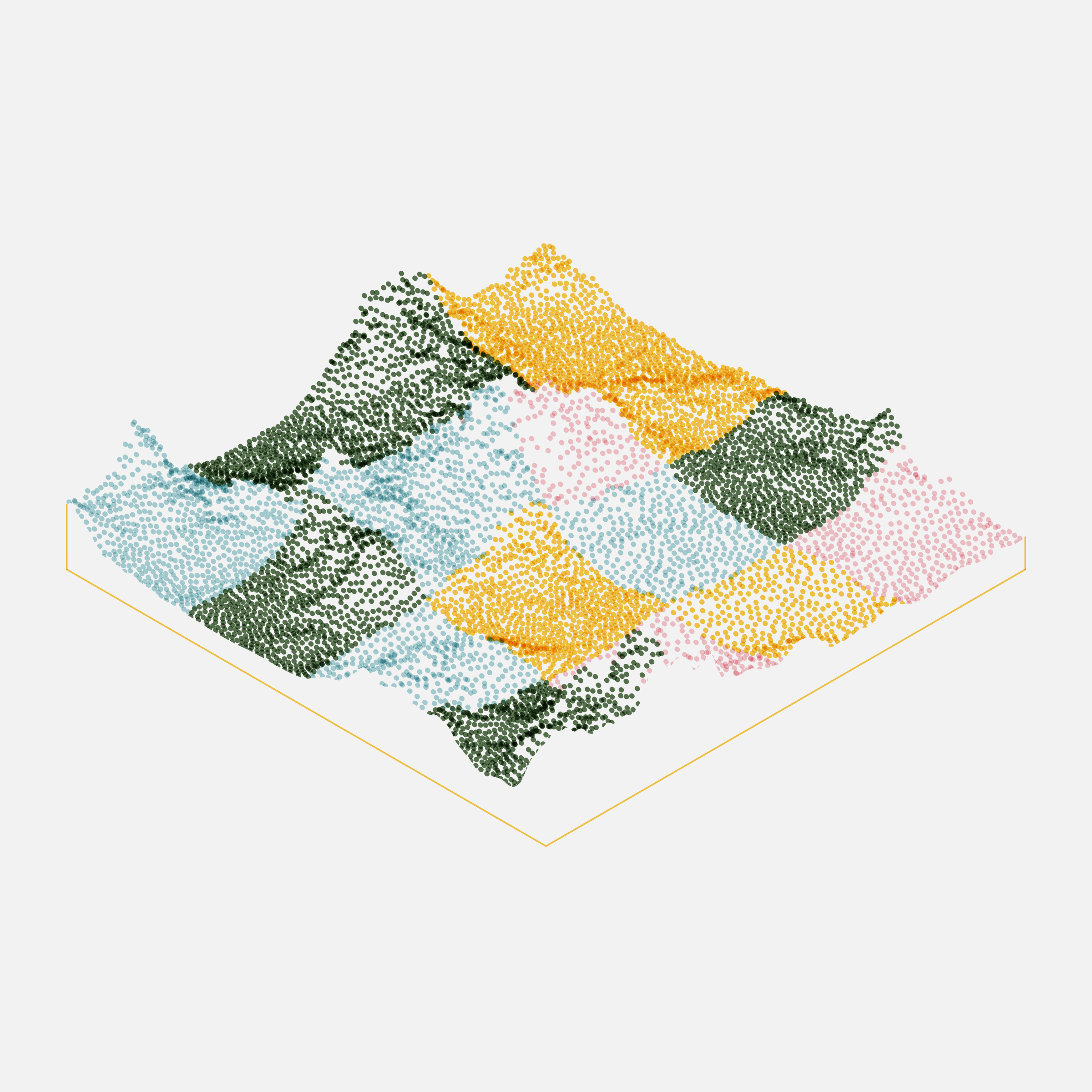 Art Blocks - Art Blocks v2 - Subscapes #26 - NFT # 53000026