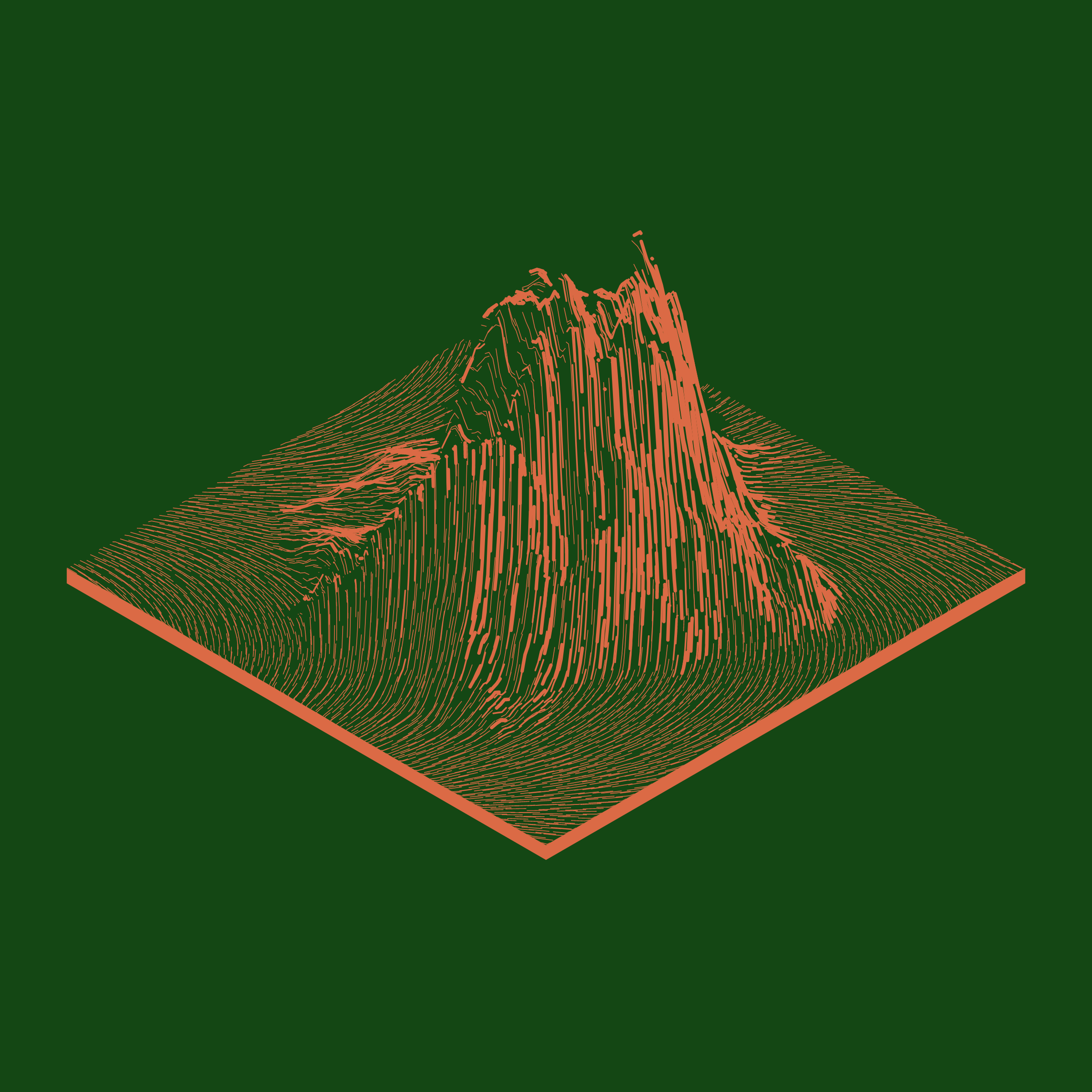 Art Blocks - Art Blocks v2 - Subscapes #28 - NFT # 53000028