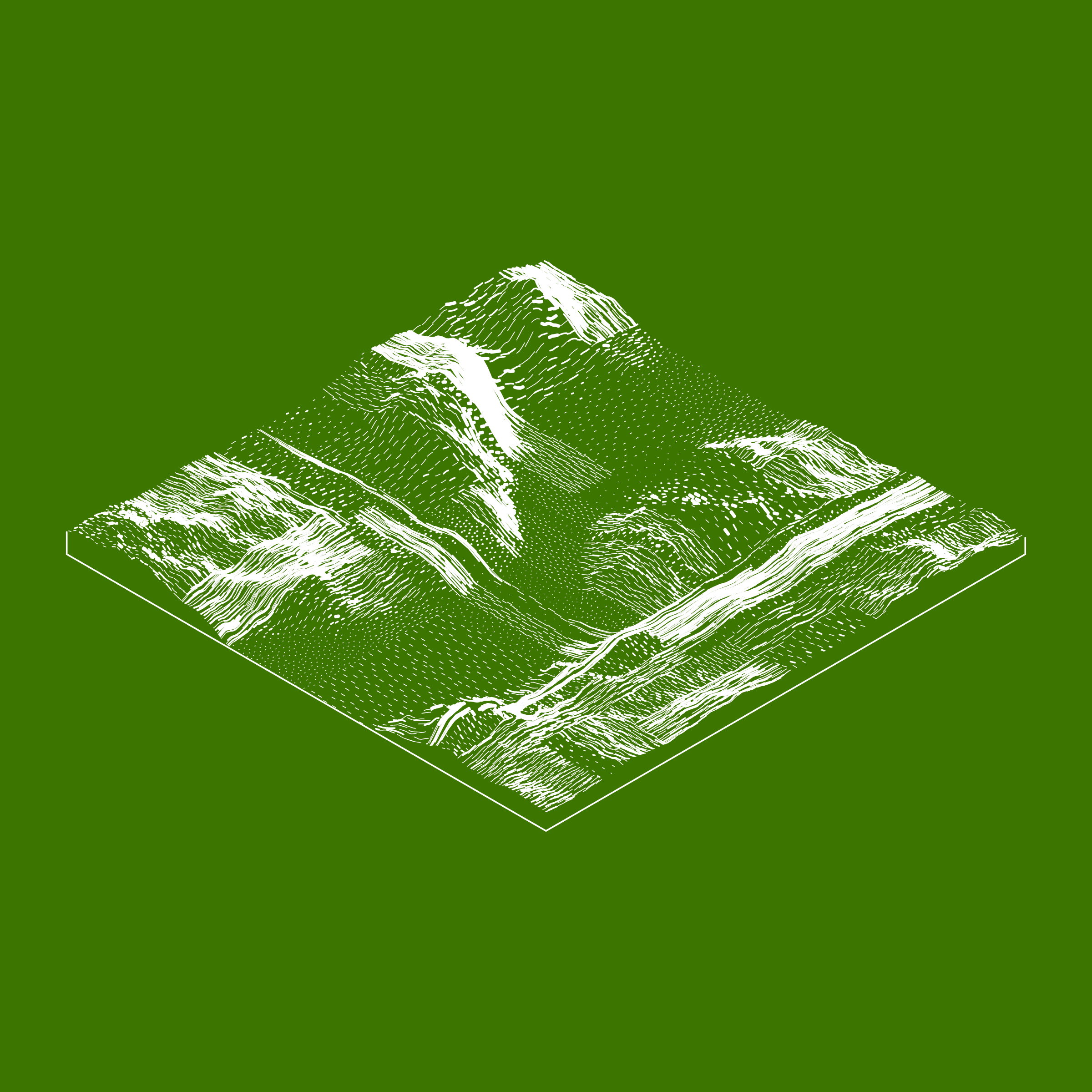 Art Blocks - Art Blocks v2 - Subscapes #51 - NFT # 53000051