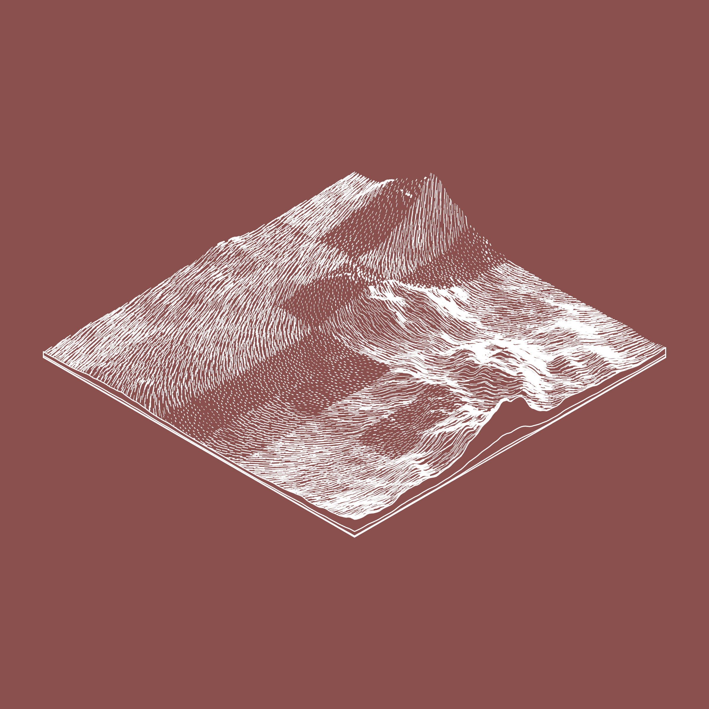 Art Blocks - Art Blocks v2 - Subscapes #52 - NFT # 53000052