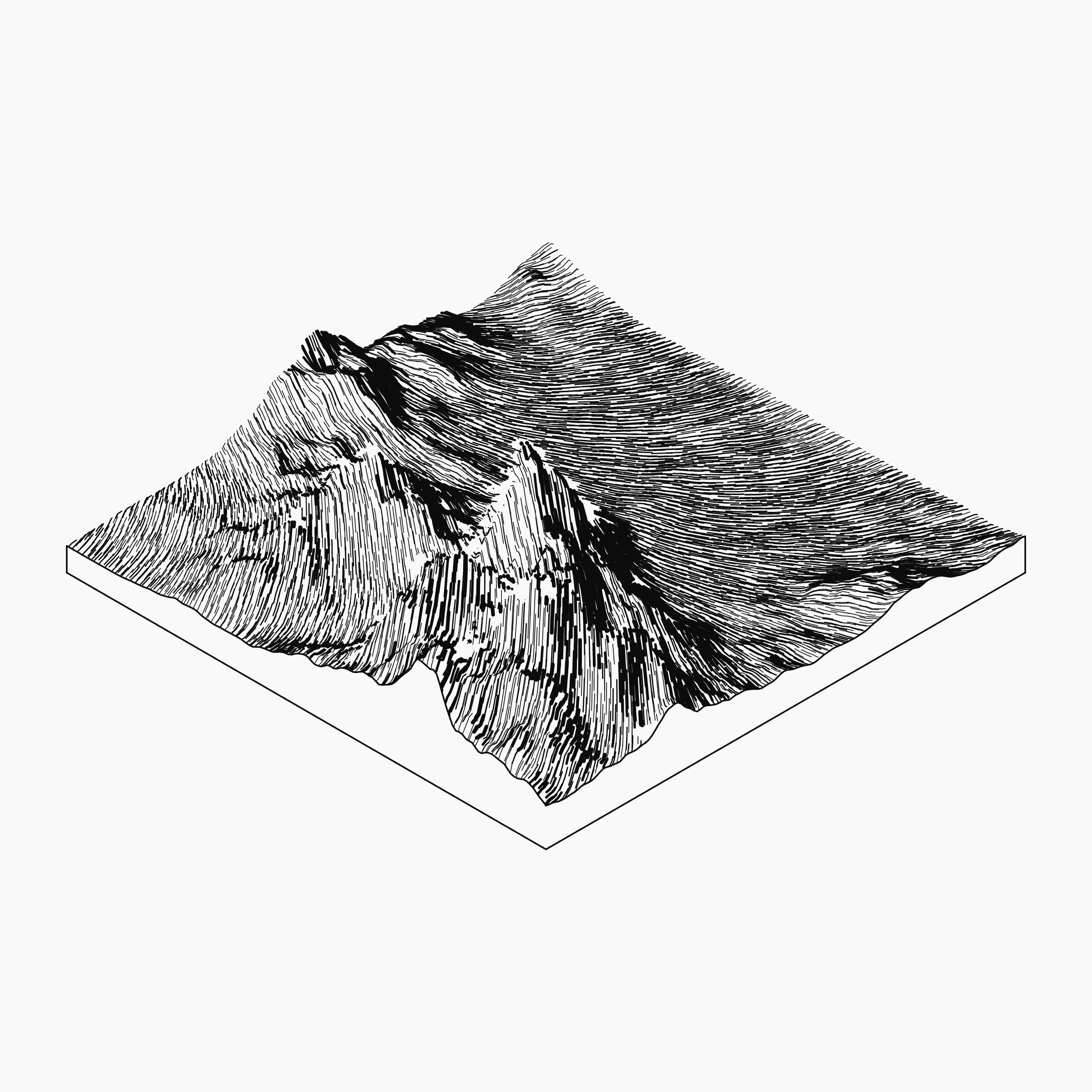 Art Blocks - Art Blocks v2 - Subscapes #56 - NFT # 53000056