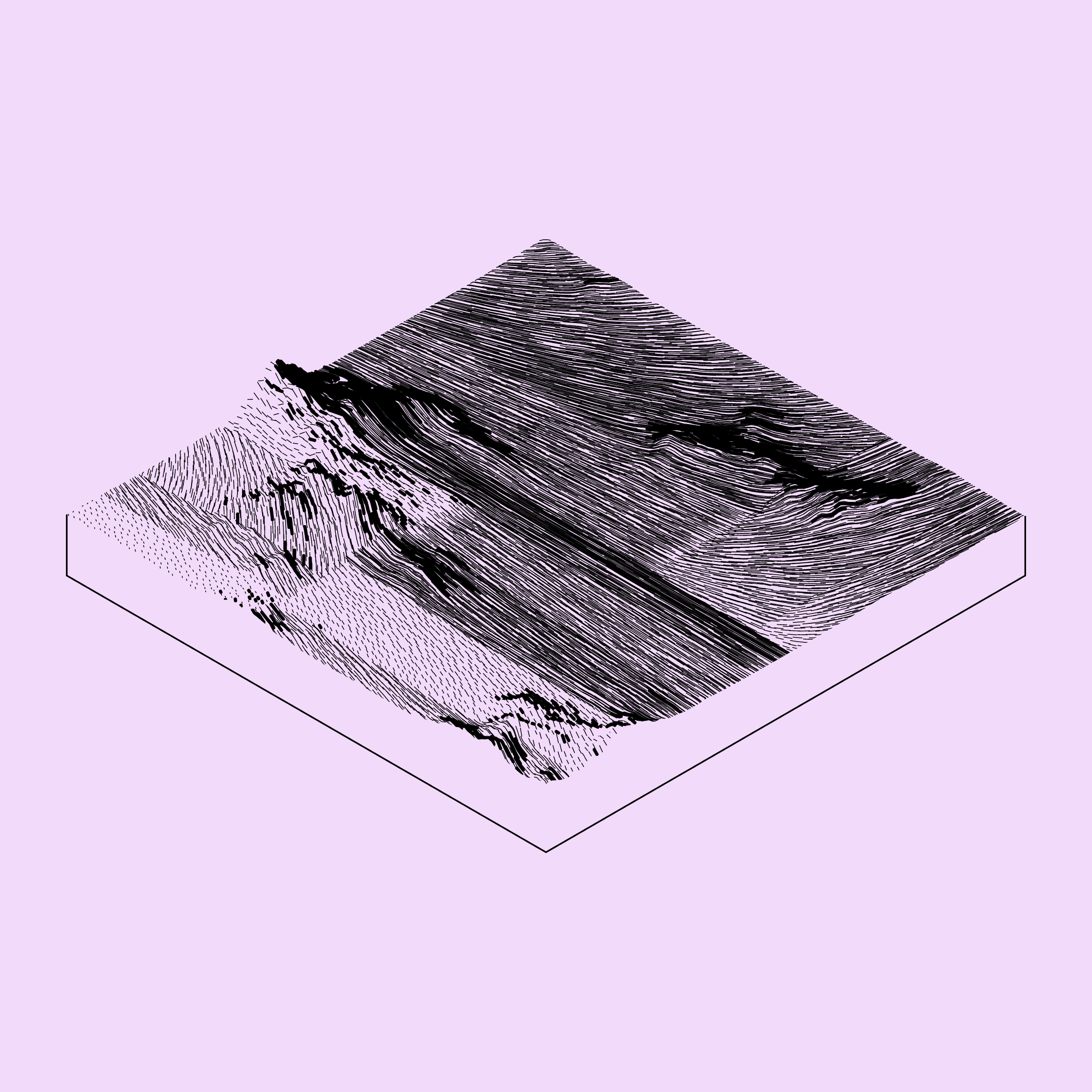 Art Blocks - Art Blocks v2 - Subscapes #59 - NFT # 53000059