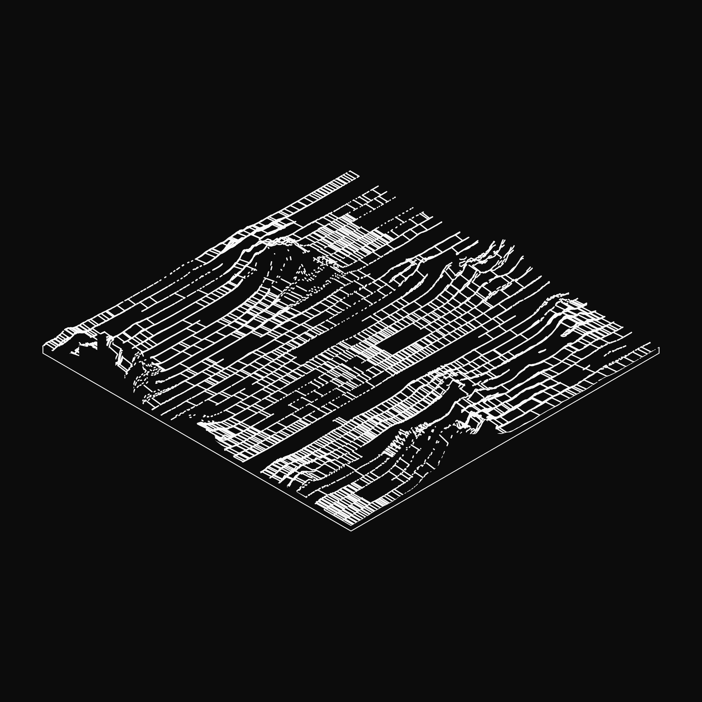 Art Blocks - Art Blocks v2 - Subscapes #60 - NFT # 53000060