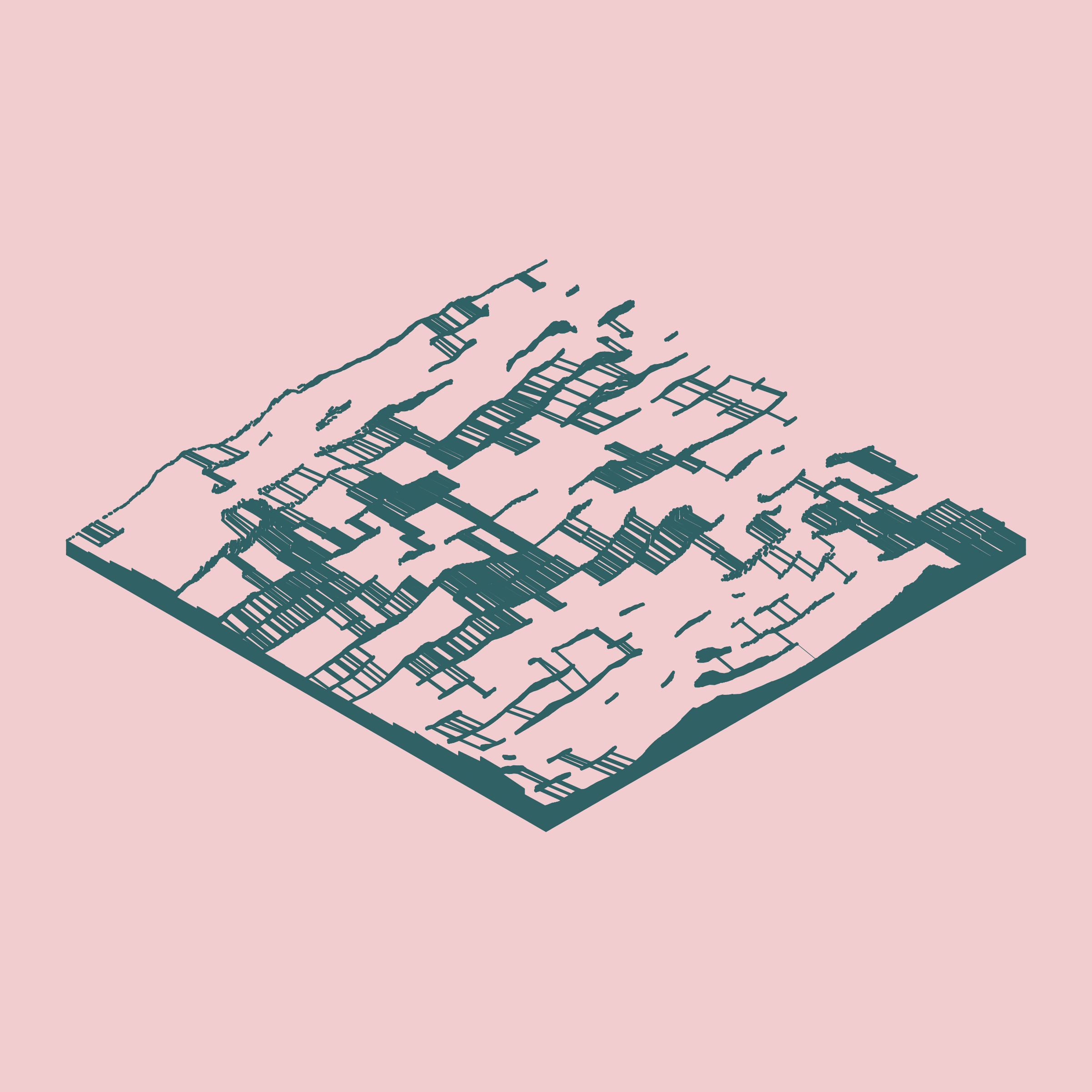 Art Blocks - Art Blocks v2 - Subscapes #73 - NFT # 53000073