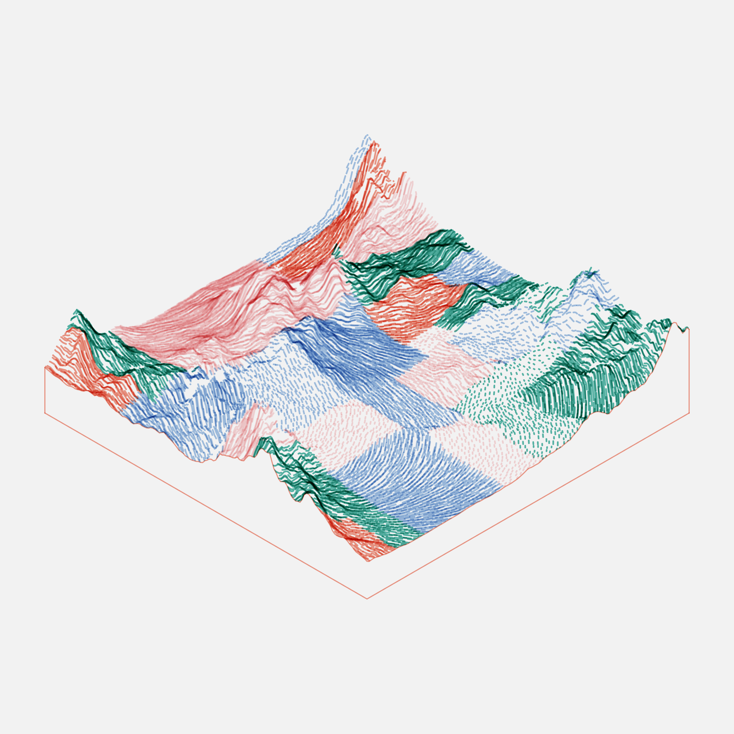 Art Blocks - Art Blocks v2 - Subscapes #76 - NFT # 53000076