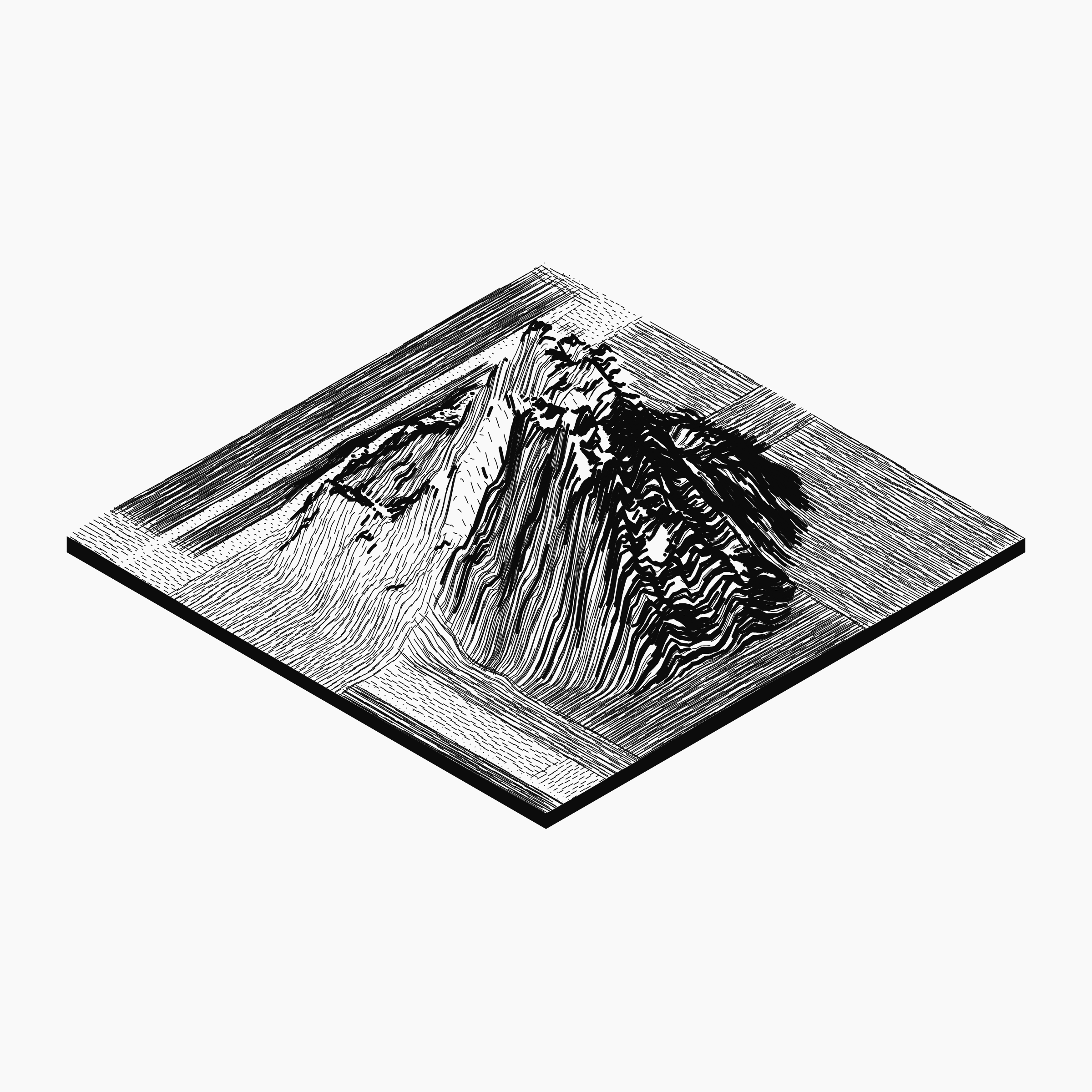 Art Blocks - Art Blocks v2 - Subscapes #79 - NFT # 53000079