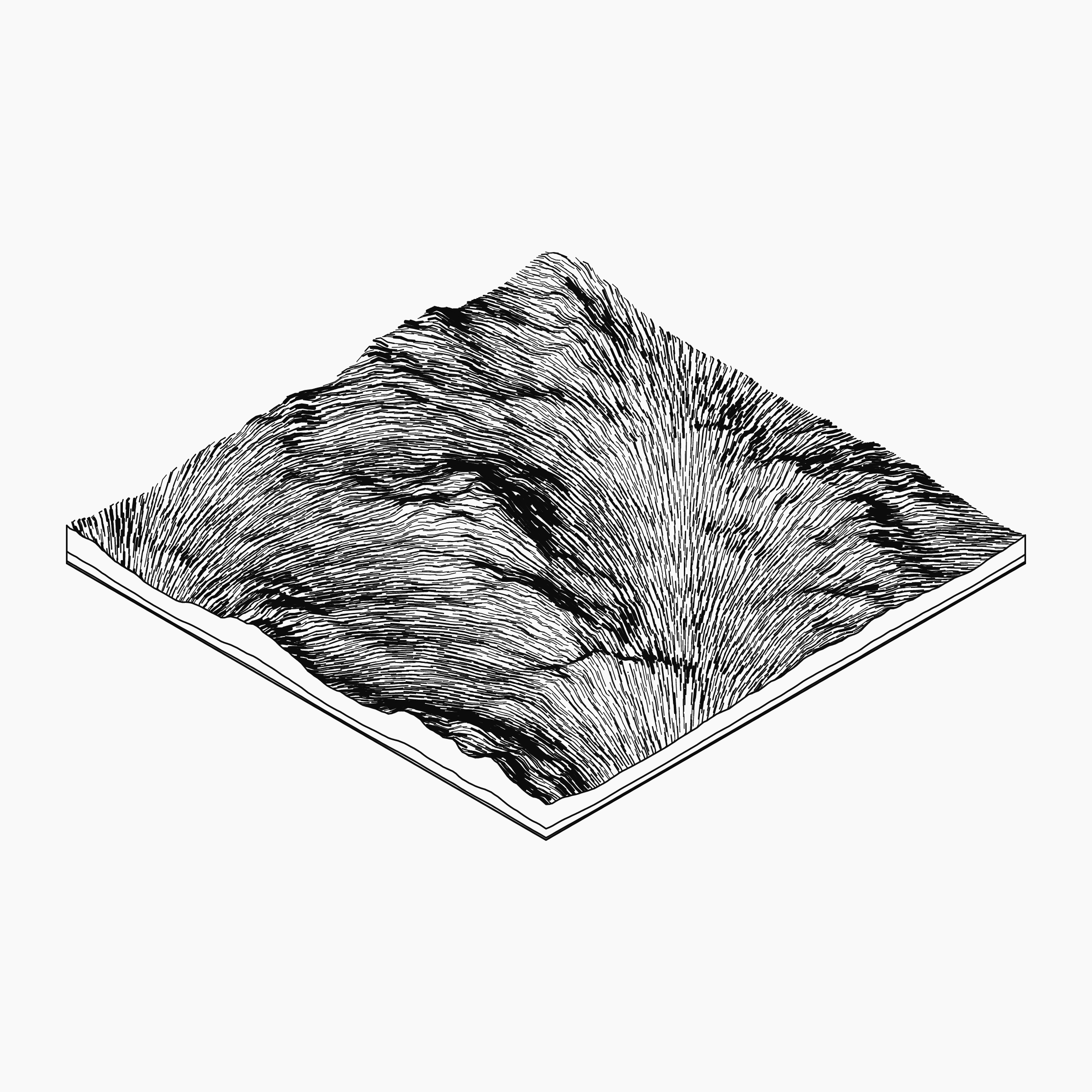 Art Blocks - Art Blocks v2 - Subscapes #85 - NFT # 53000085