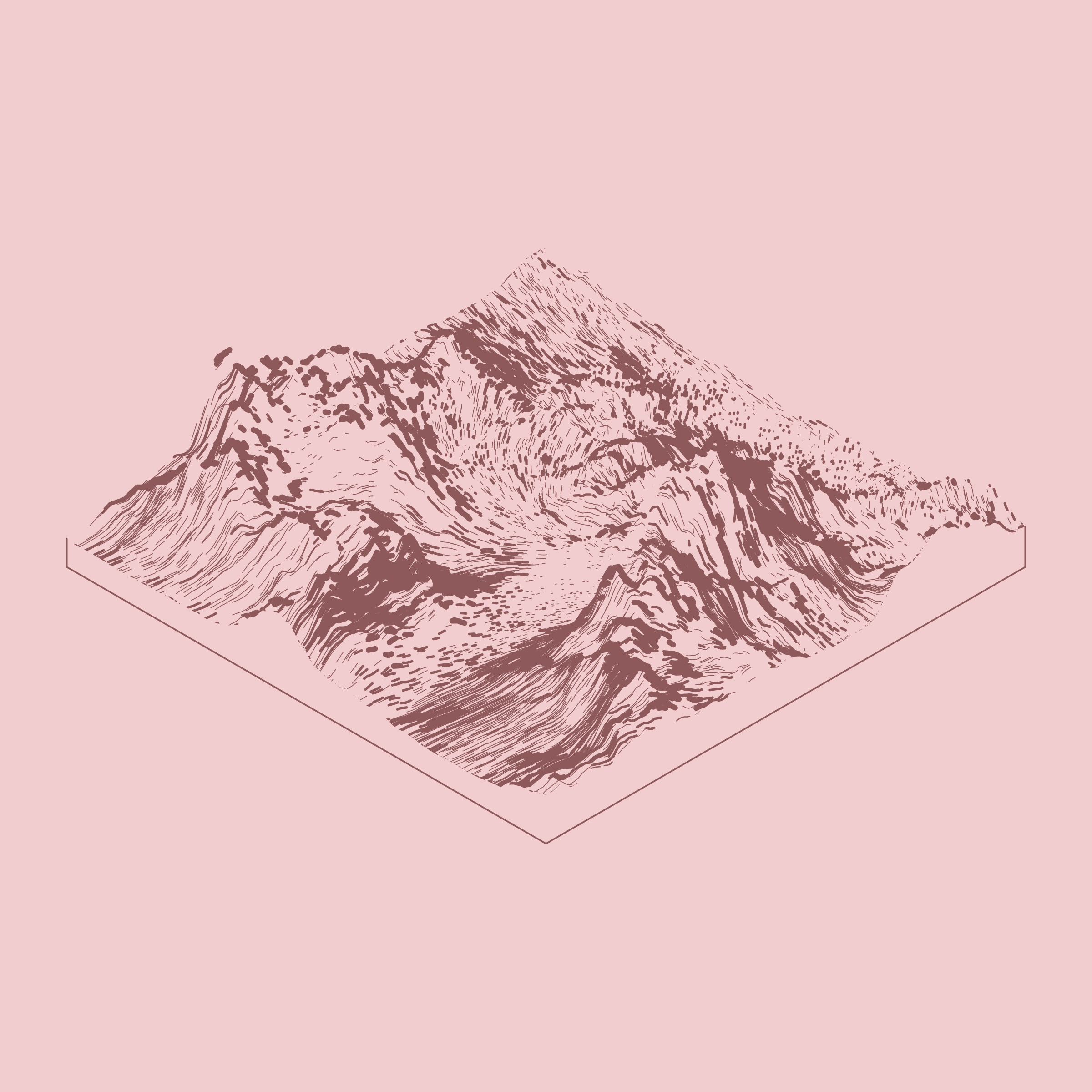 Art Blocks - Art Blocks v2 - Subscapes #89 - NFT # 53000089