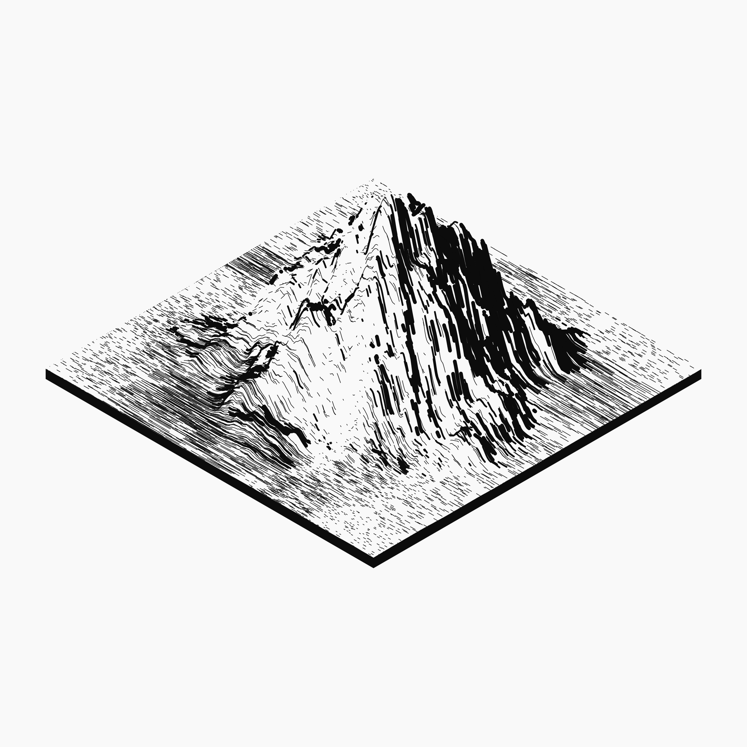 Art Blocks - Art Blocks v2 - Subscapes #96 - NFT # 53000096