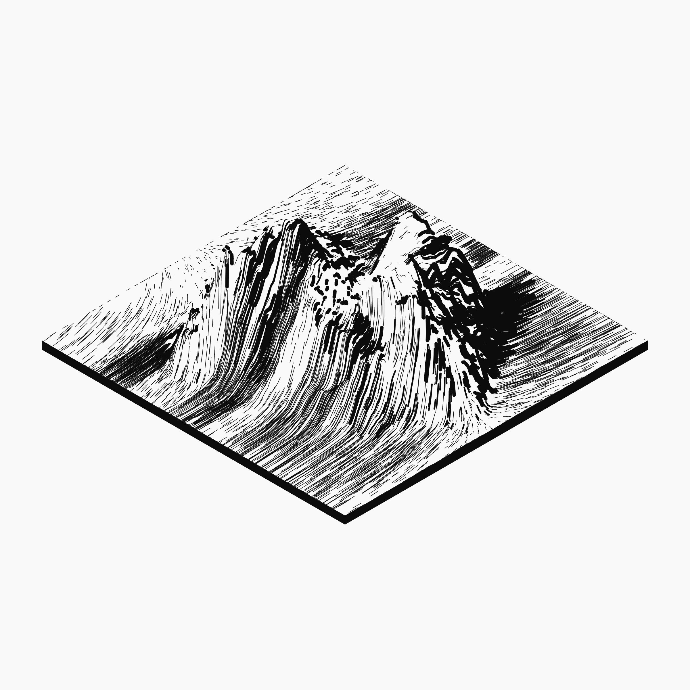 Art Blocks - Art Blocks v2 - Subscapes #97 - NFT # 53000097