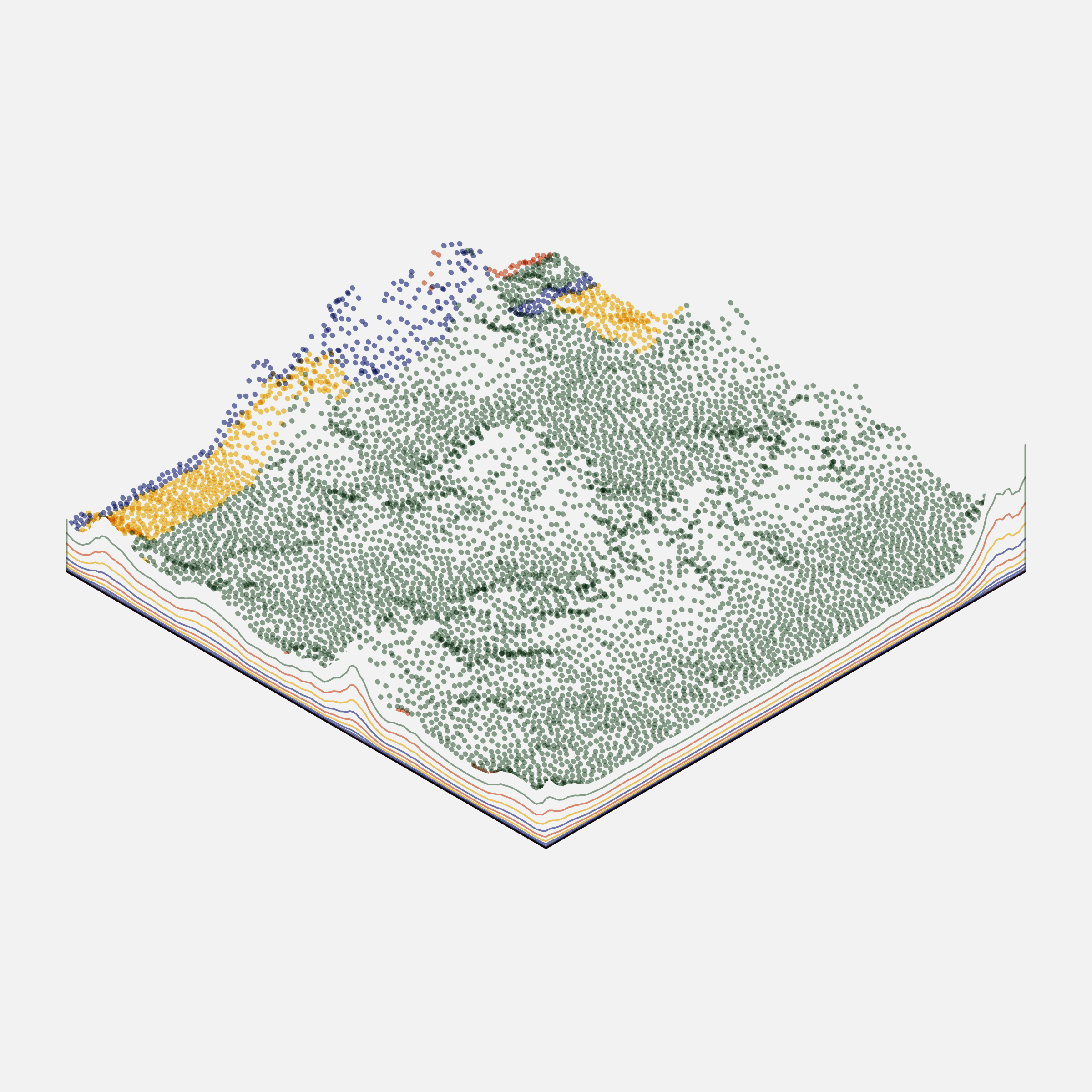 Art Blocks - Art Blocks v2 - Subscapes #108 - NFT # 53000108