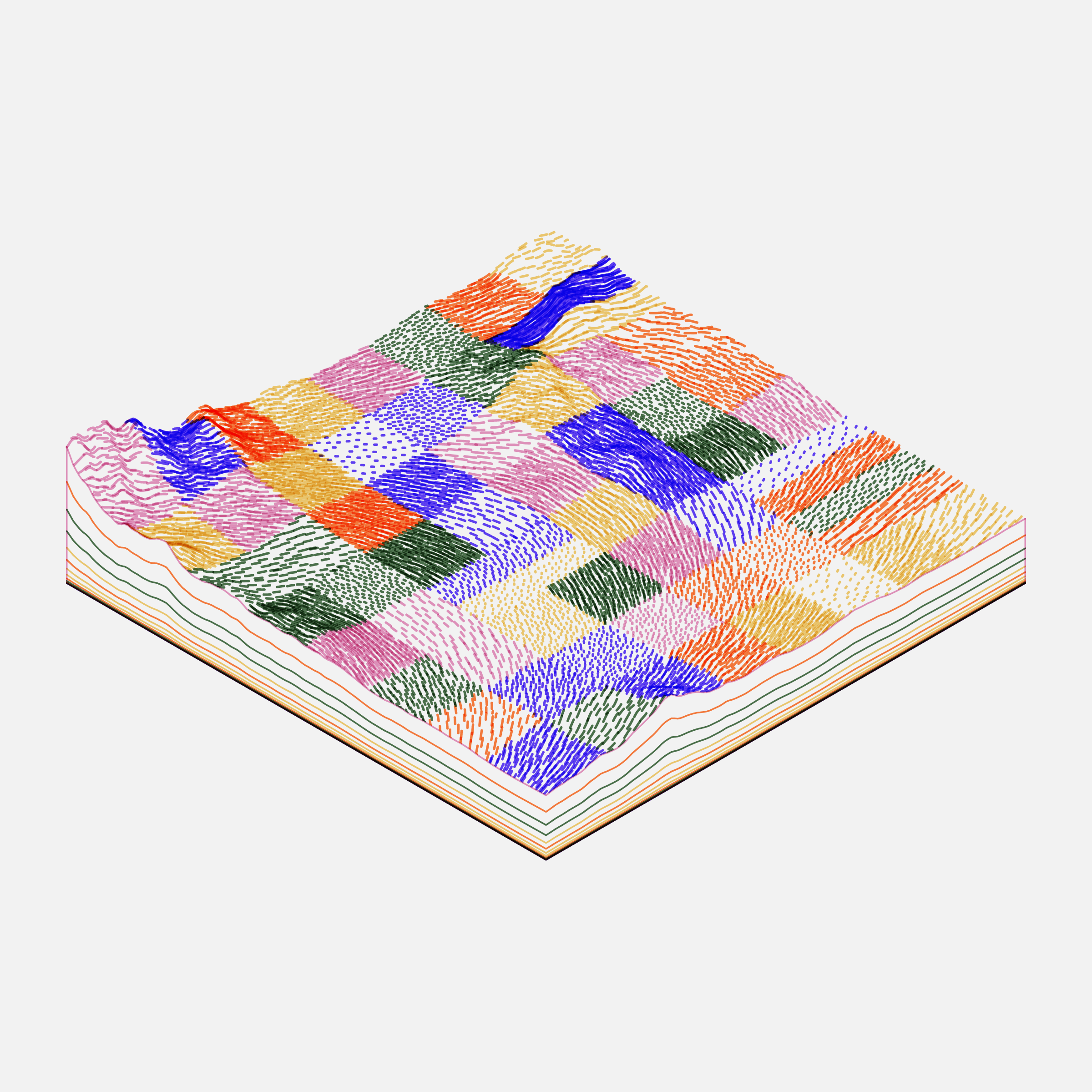 Art Blocks - Art Blocks v2 - Subscapes #110 - NFT # 53000110