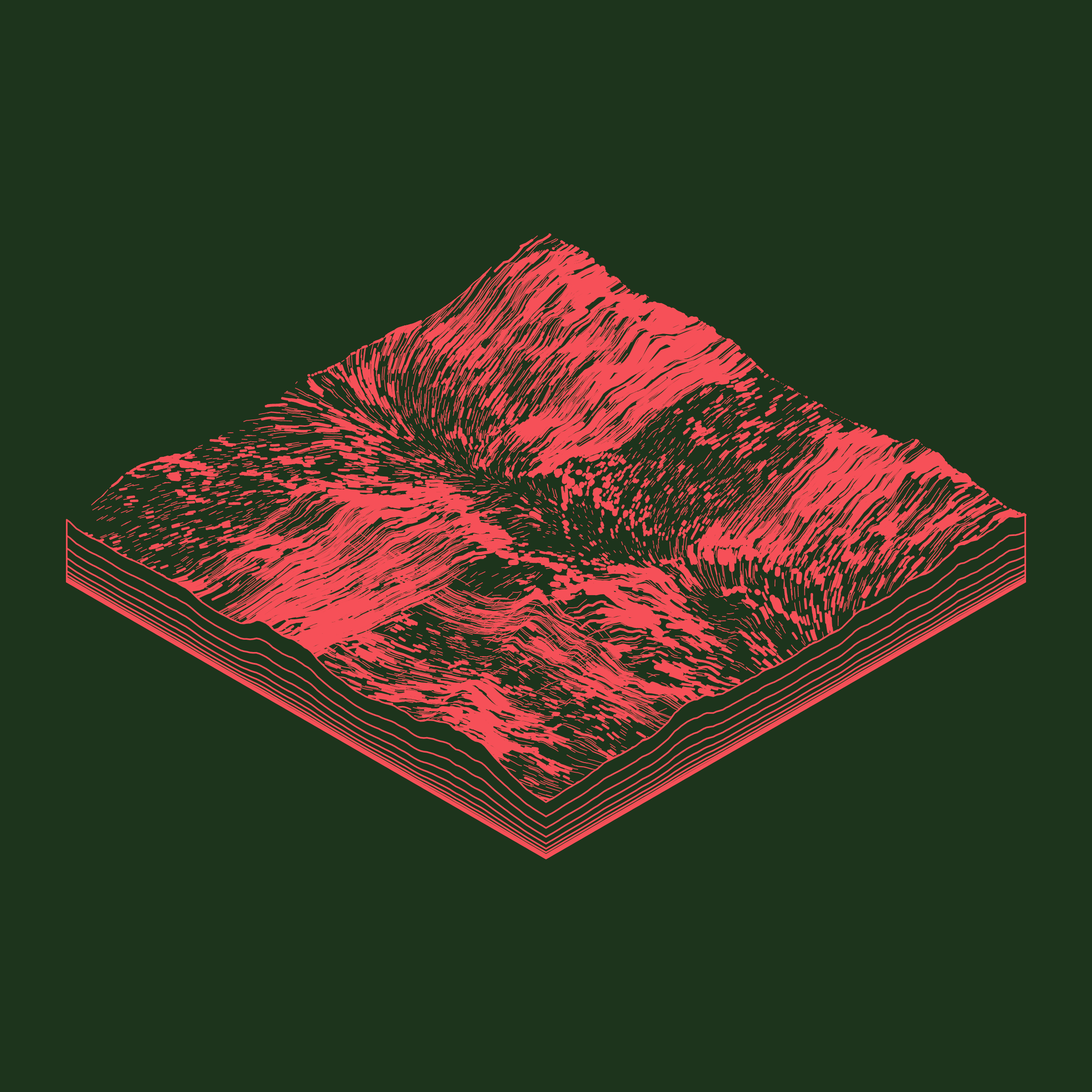 Art Blocks - Art Blocks v2 - Subscapes #112 - NFT # 53000112