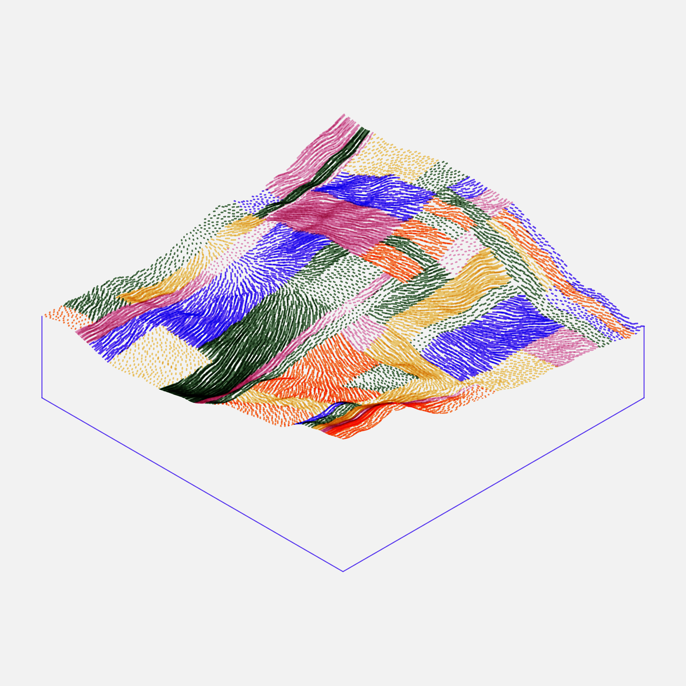 Art Blocks - Art Blocks v2 - Subscapes #113 - NFT # 53000113