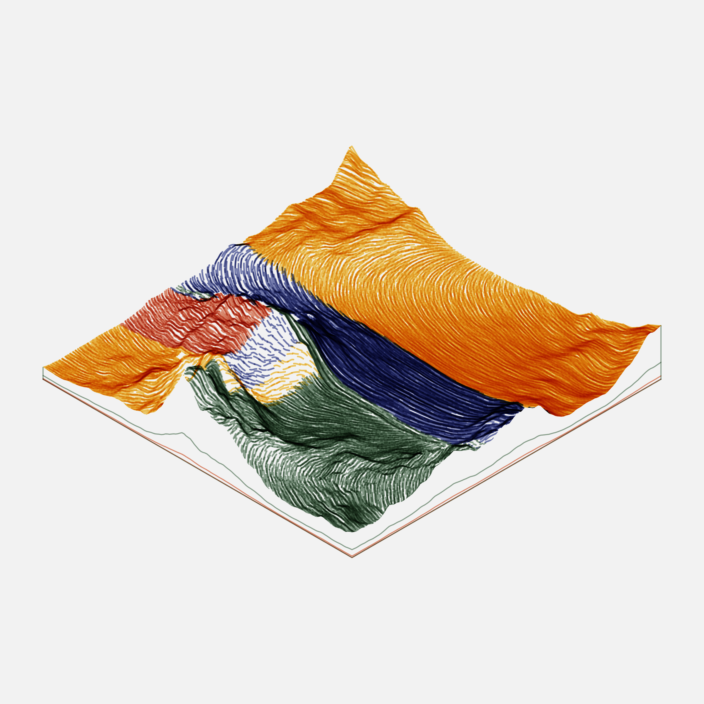 Art Blocks - Art Blocks v2 - Subscapes #114 - NFT # 53000114