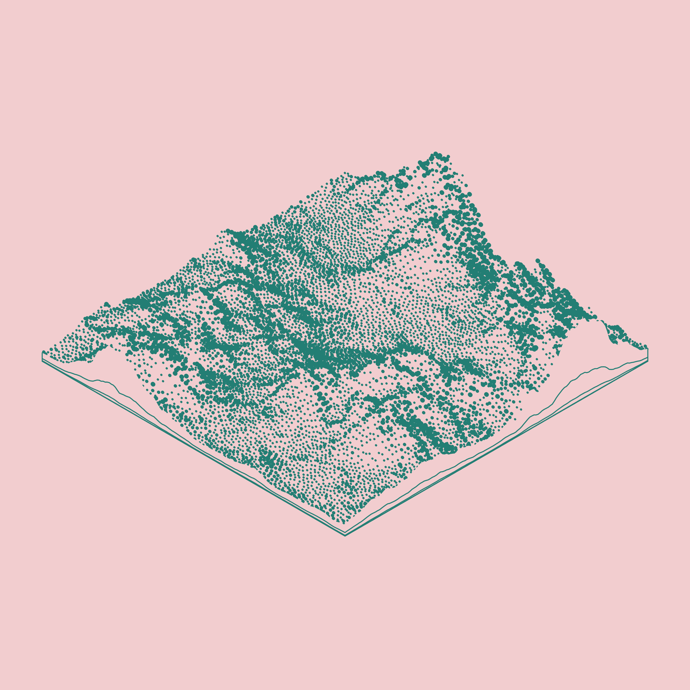 Art Blocks - Art Blocks v2 - Subscapes #120 - NFT # 53000120