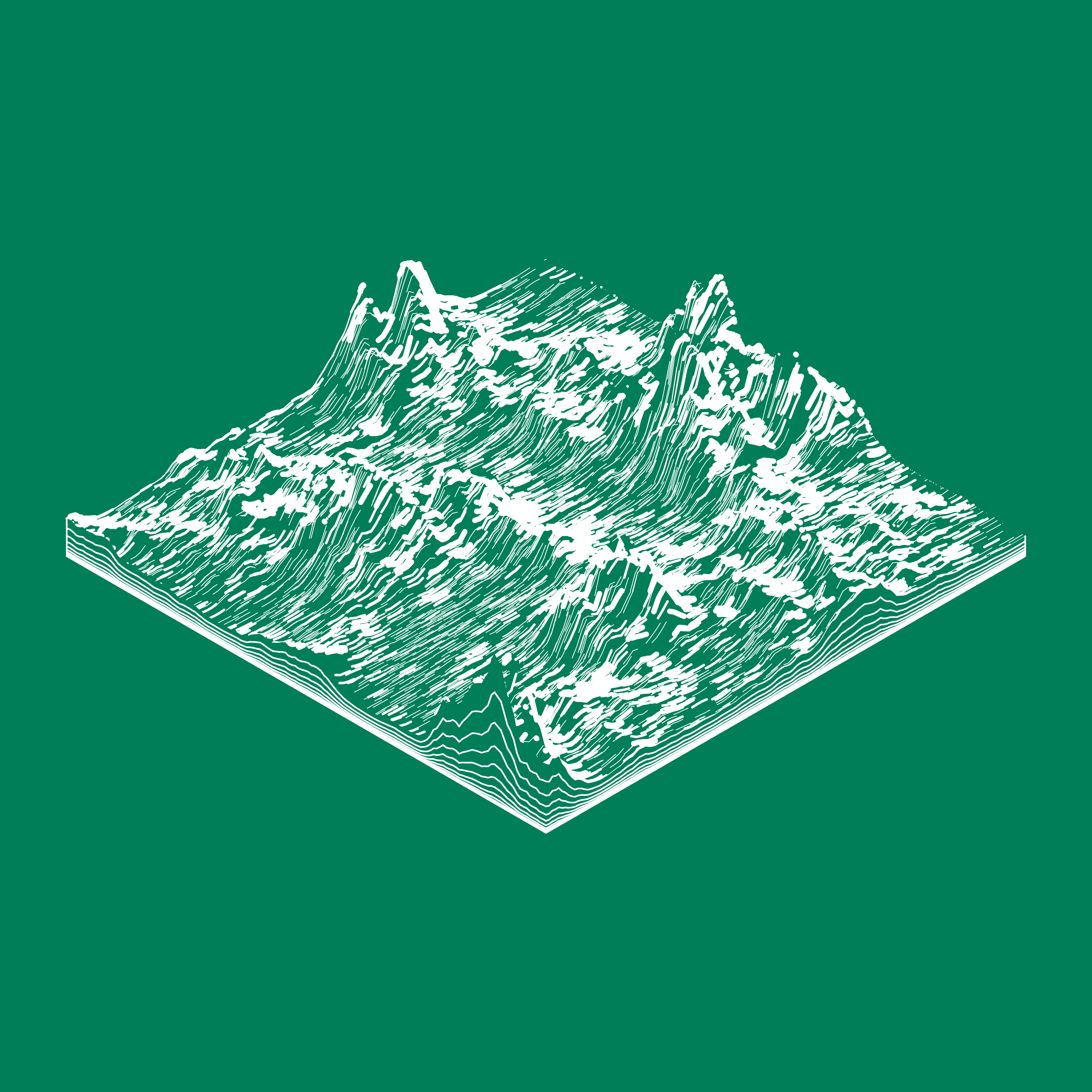 Art Blocks - Art Blocks v2 - Subscapes #123 - NFT # 53000123