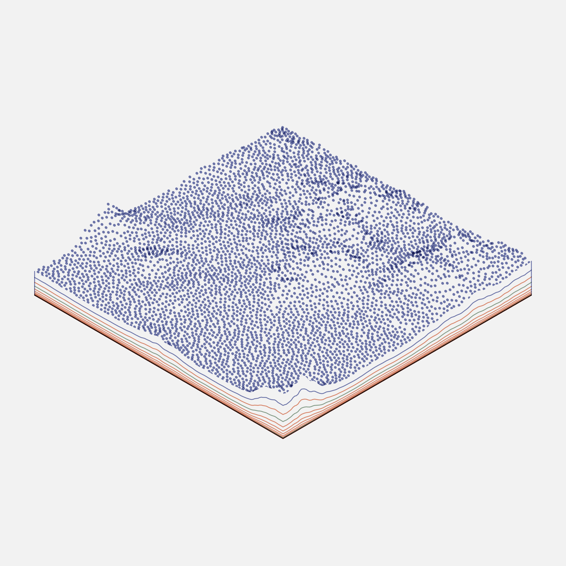 Art Blocks - Art Blocks v2 - Subscapes #130 - NFT # 53000130