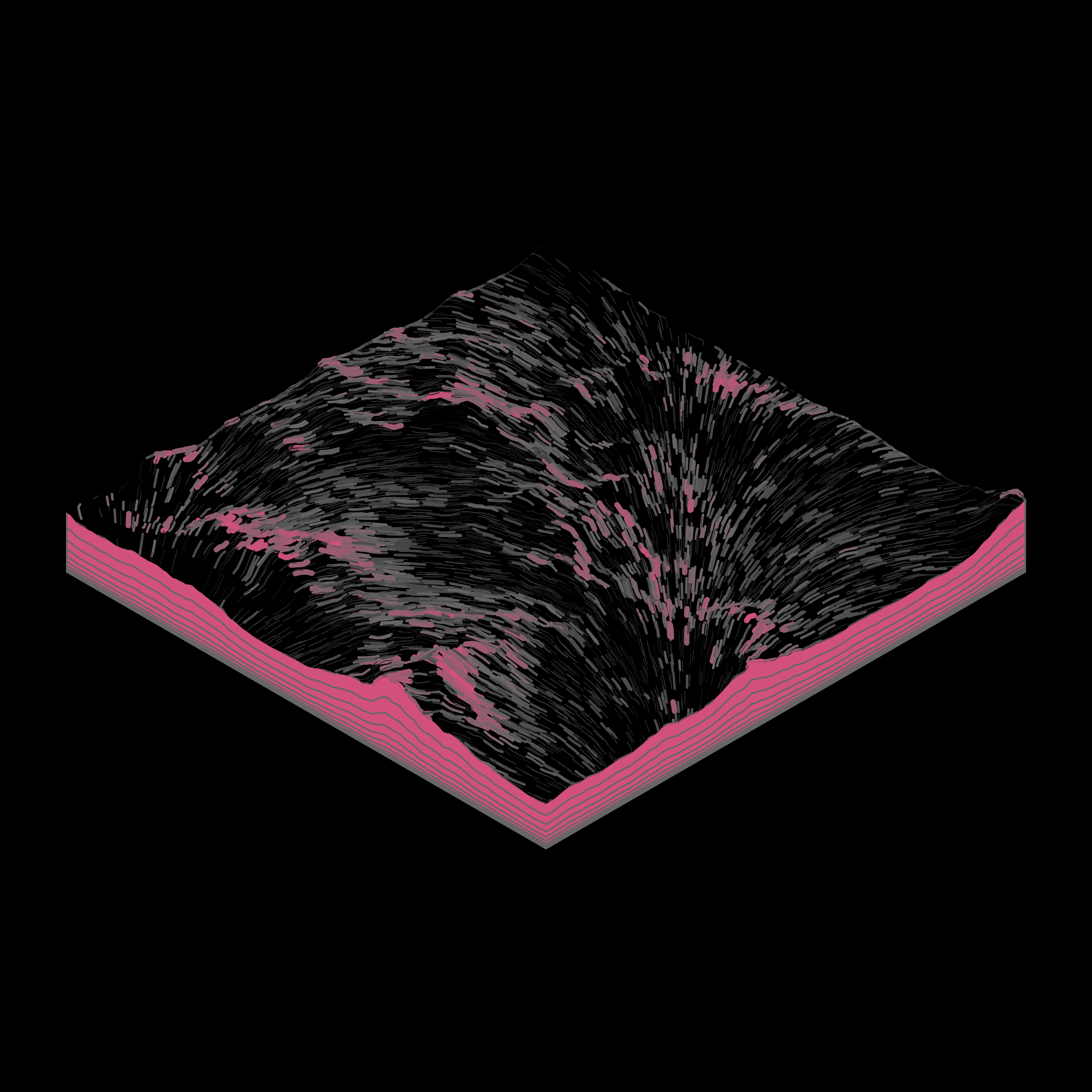 Art Blocks - Art Blocks v2 - Subscapes #139 - NFT # 53000139