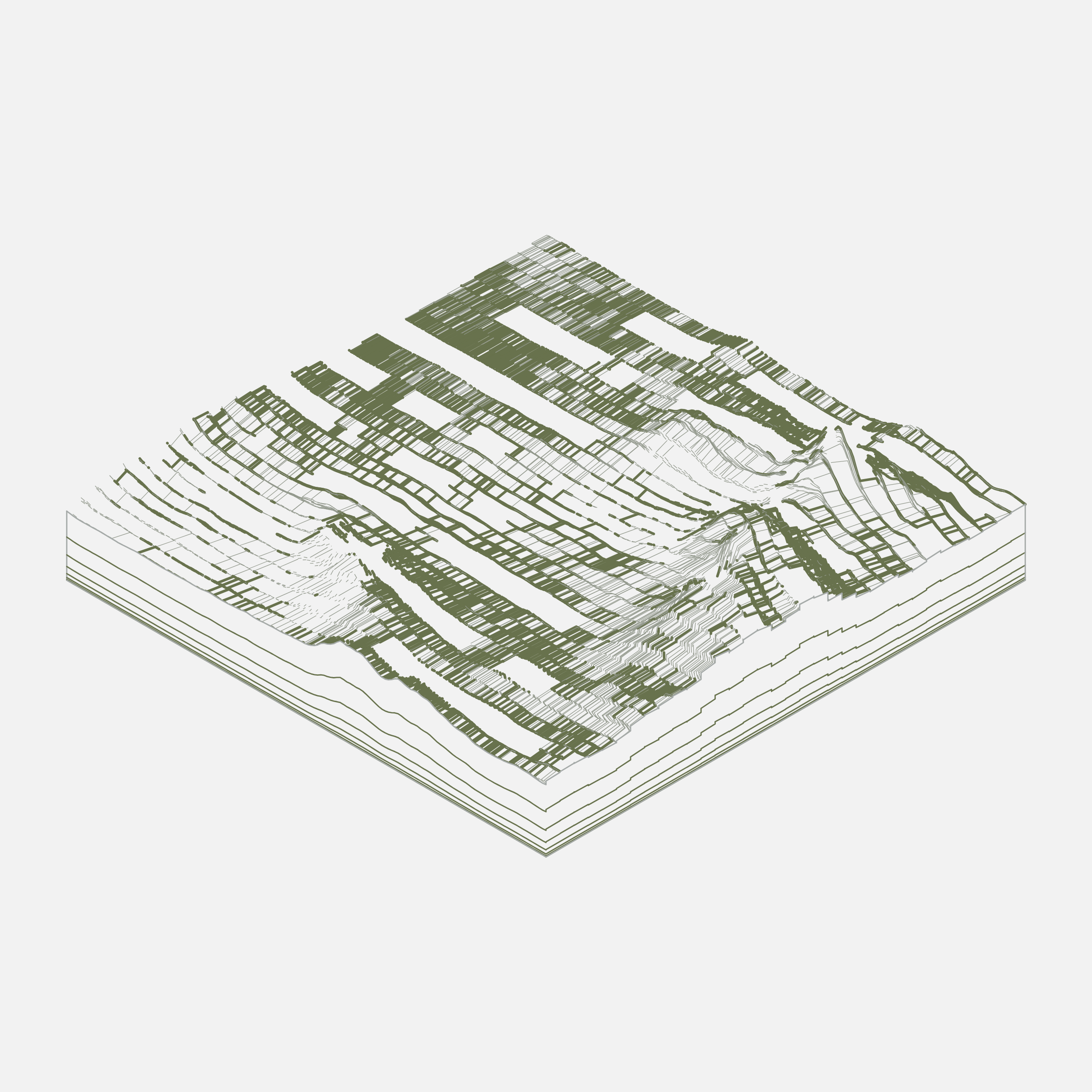 Art Blocks - Art Blocks v2 - Subscapes #149 - NFT # 53000149