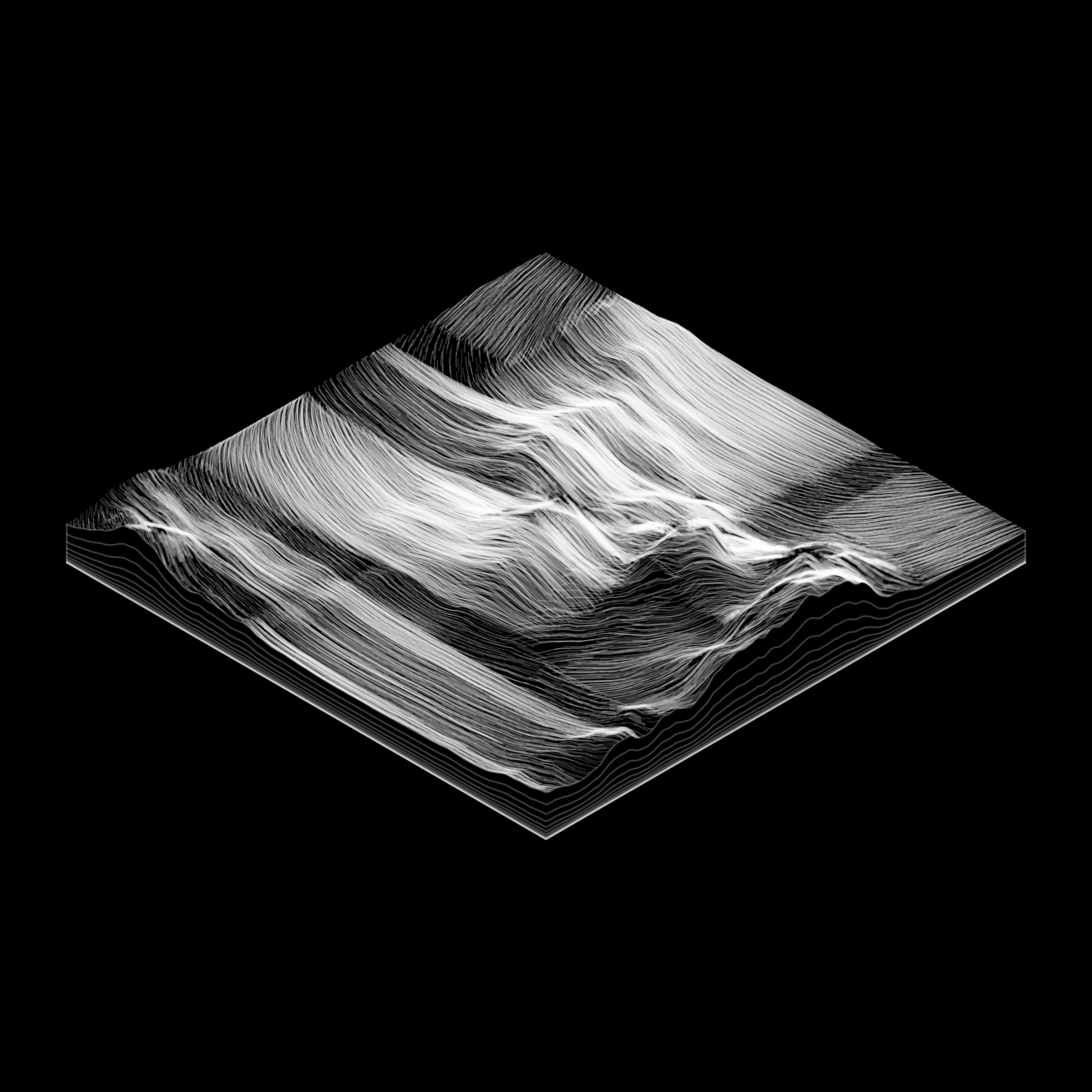 Art Blocks - Art Blocks v2 - Subscapes #163 - NFT # 53000163