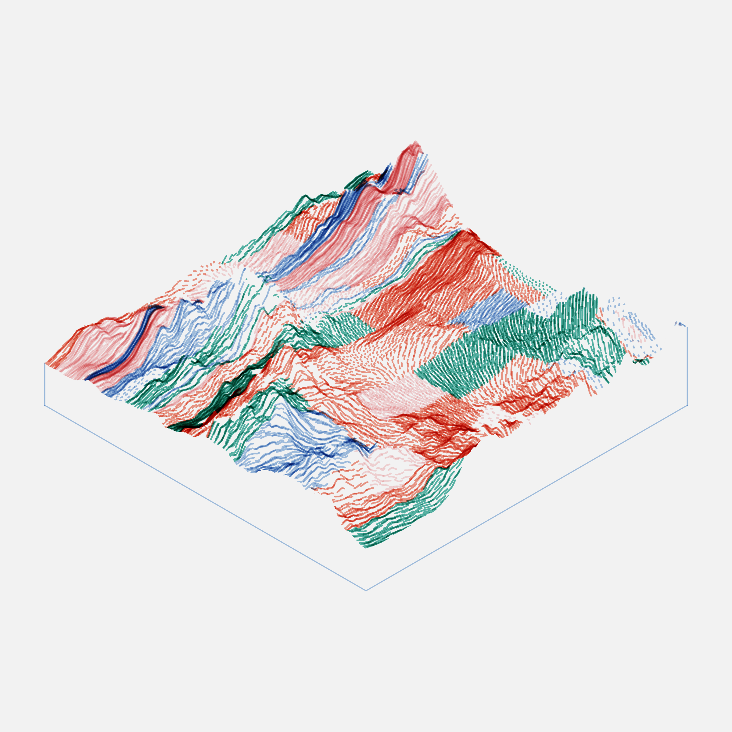 Art Blocks - Art Blocks v2 - Subscapes #183 - NFT # 53000183