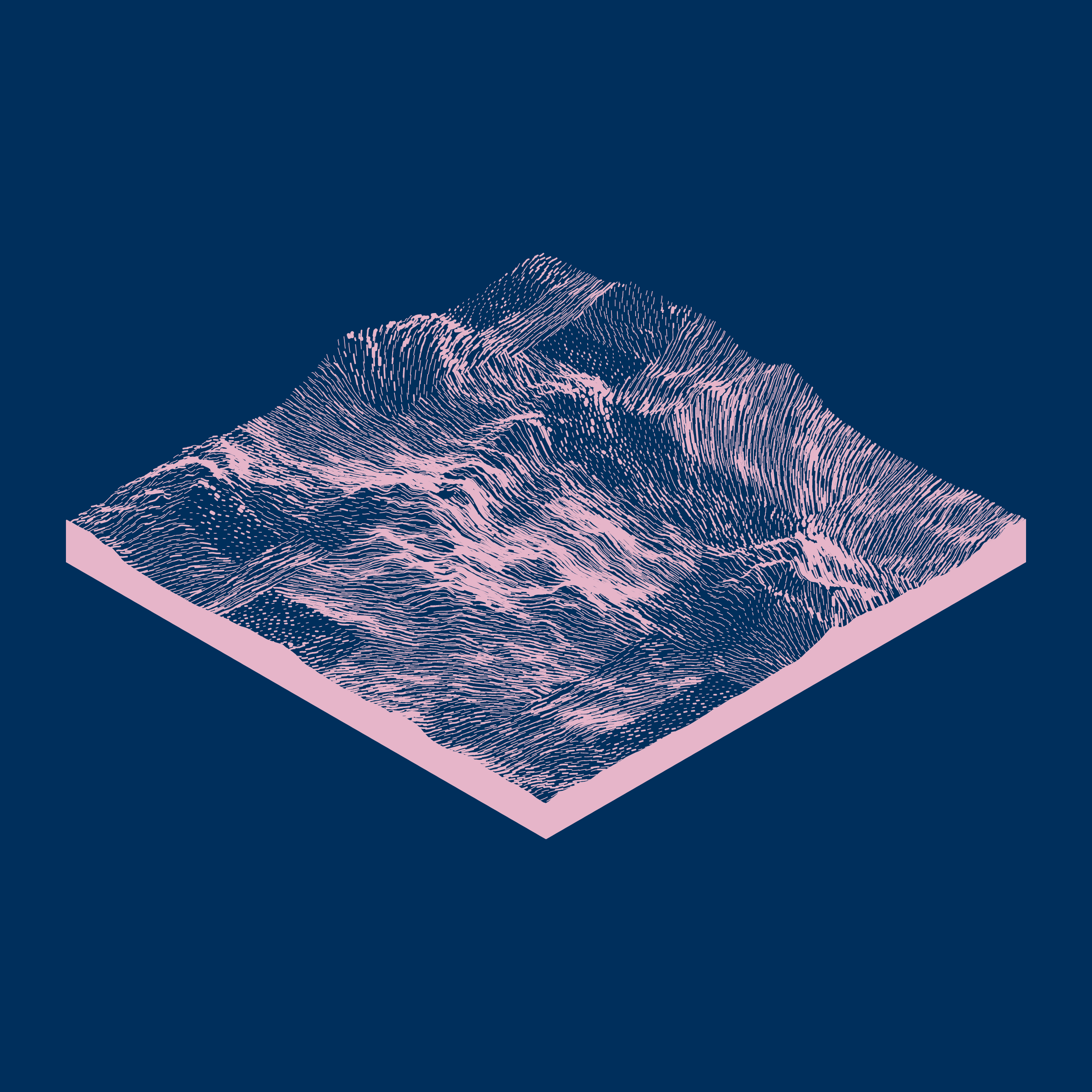 Art Blocks - Art Blocks v2 - Subscapes #189 - NFT # 53000189