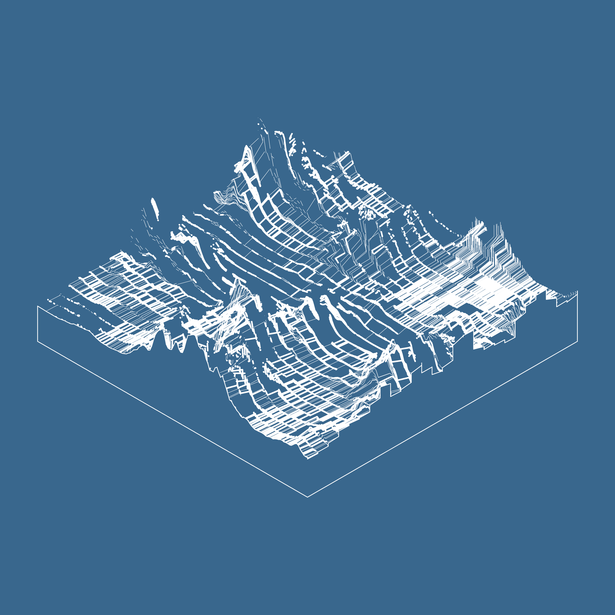 Art Blocks - Art Blocks v2 - Subscapes #194 - NFT # 53000194