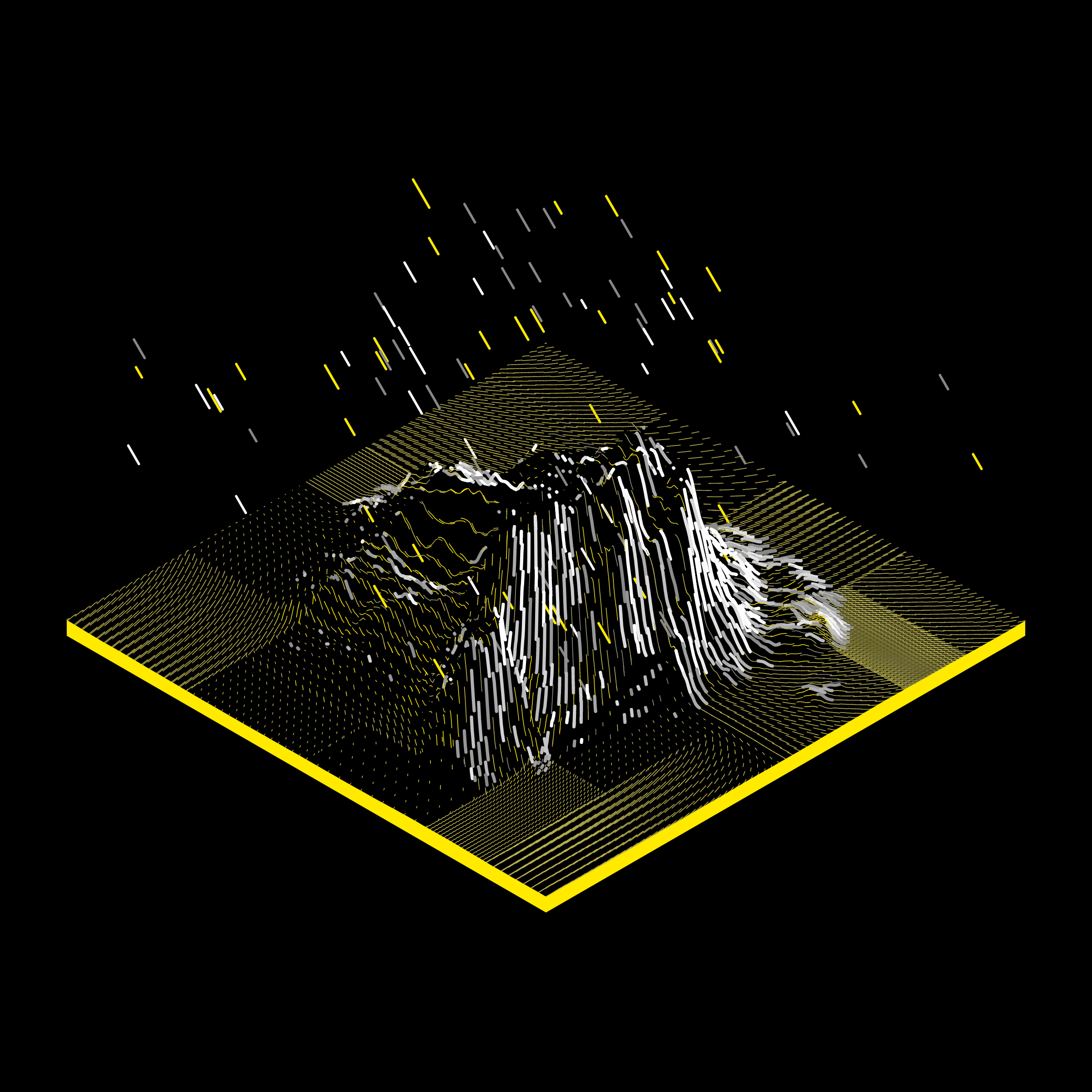 Art Blocks - Art Blocks v2 - Subscapes #196 - NFT # 53000196