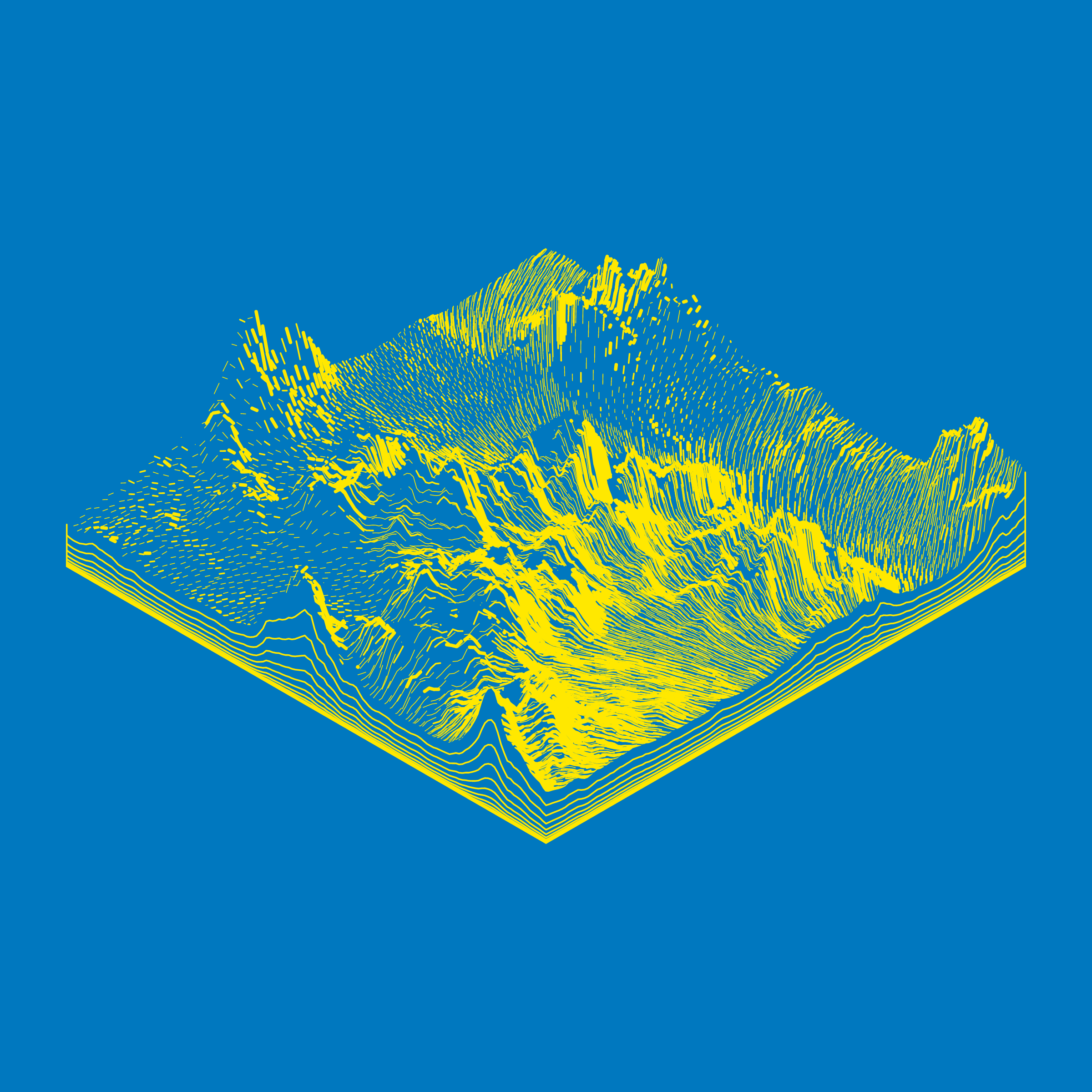 Art Blocks - Art Blocks v2 - Subscapes #204 - NFT # 53000204