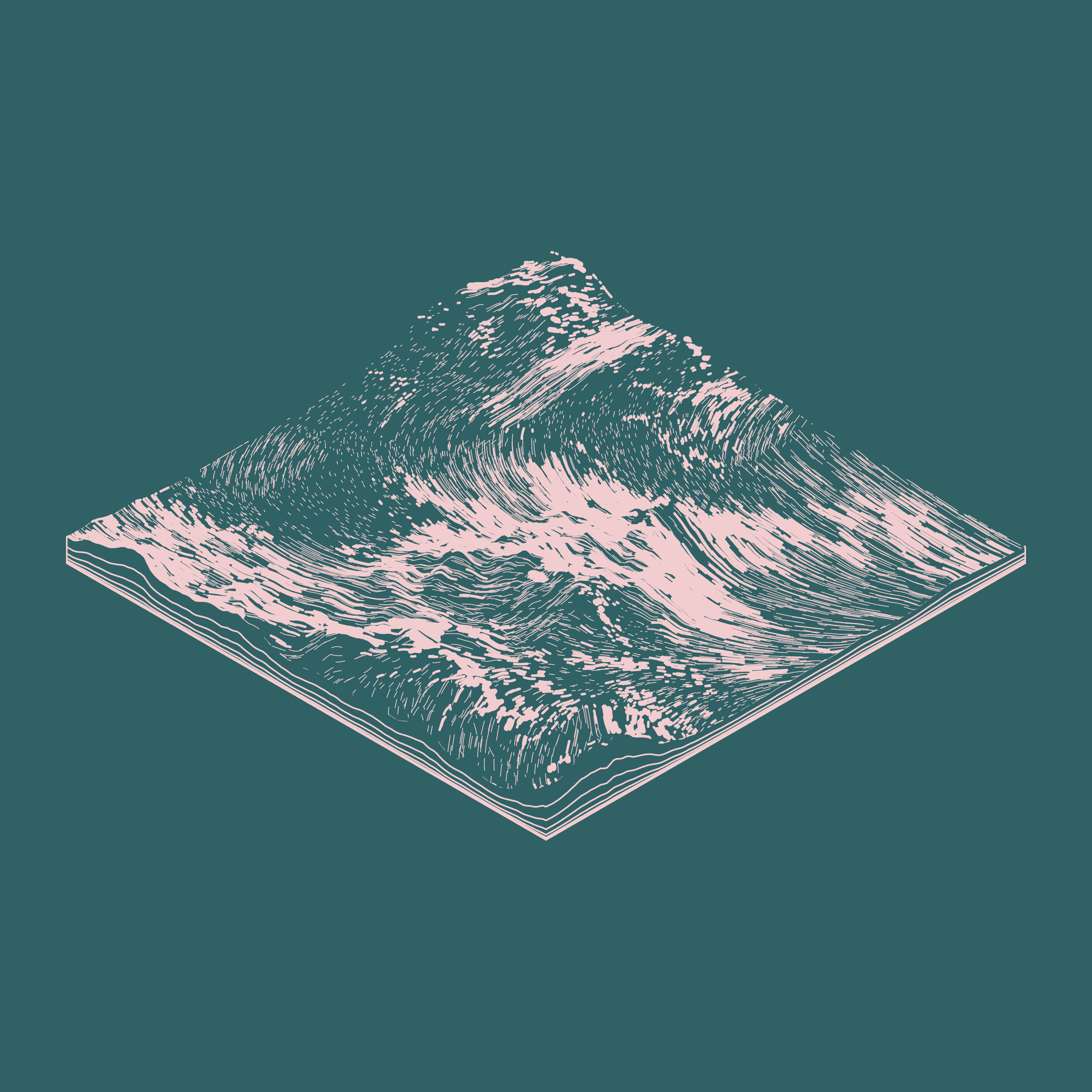 Art Blocks - Art Blocks v2 - Subscapes #212 - NFT # 53000212