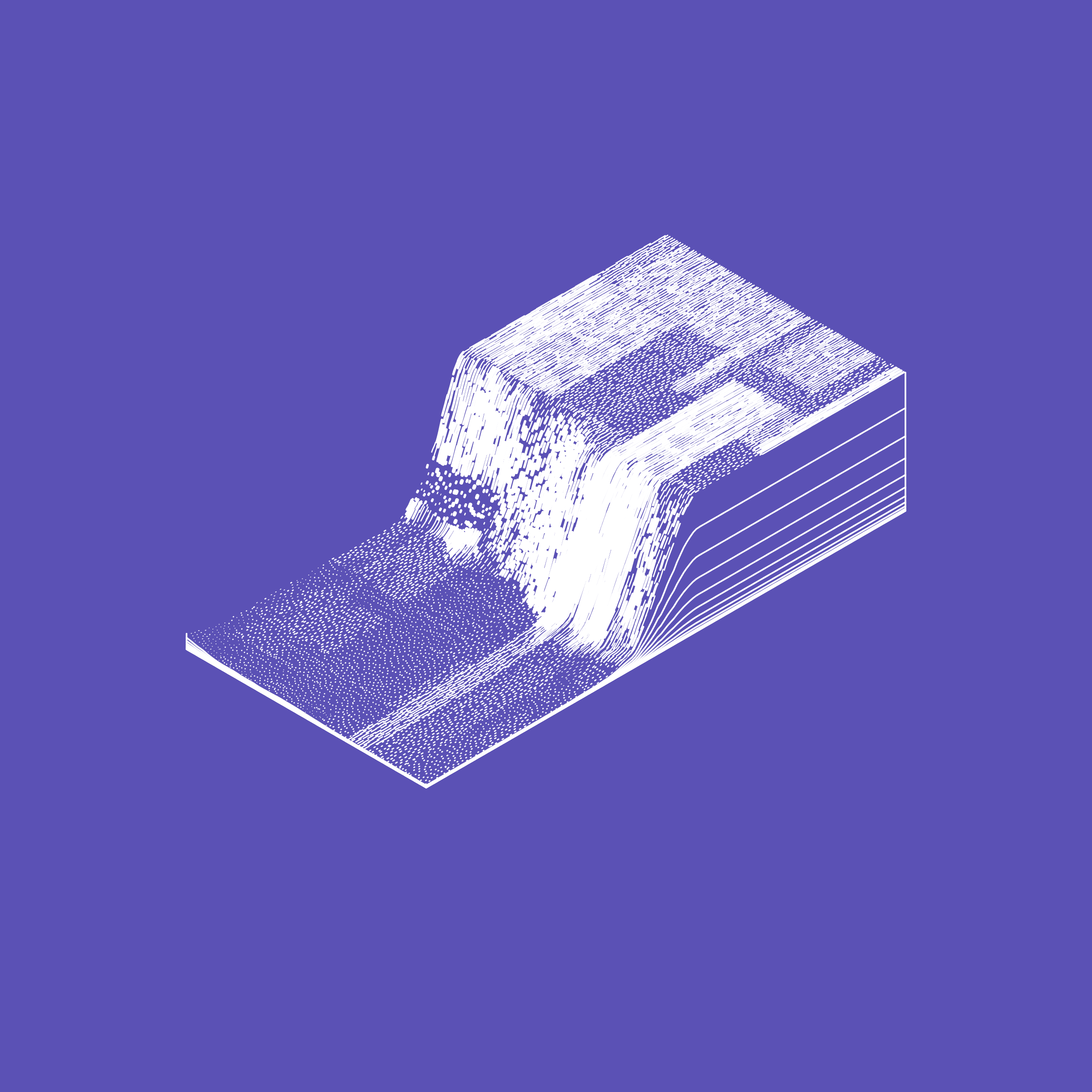 Art Blocks - Art Blocks v2 - Subscapes #215 - NFT # 53000215