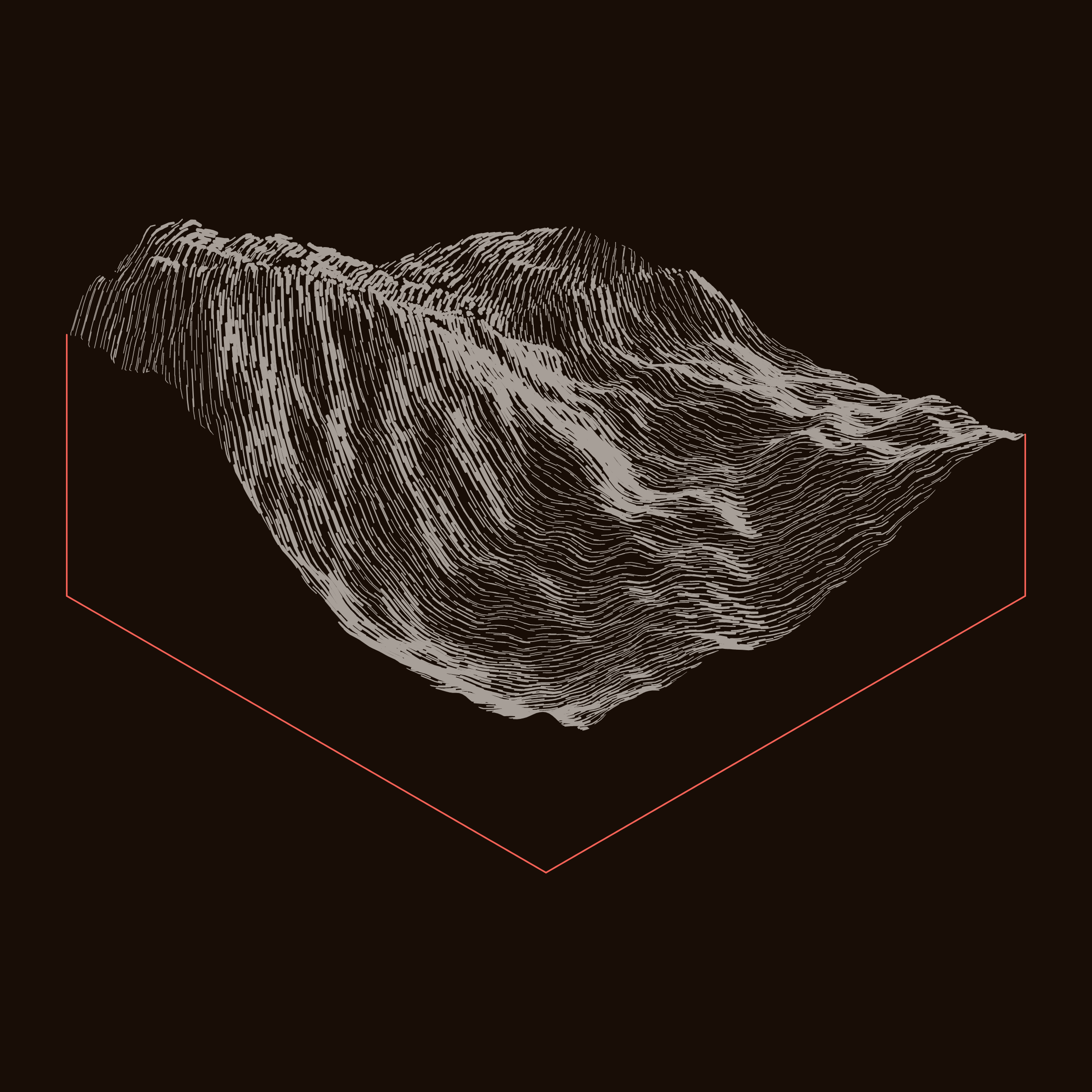 Art Blocks - Art Blocks v2 - Subscapes #216 - NFT # 53000216