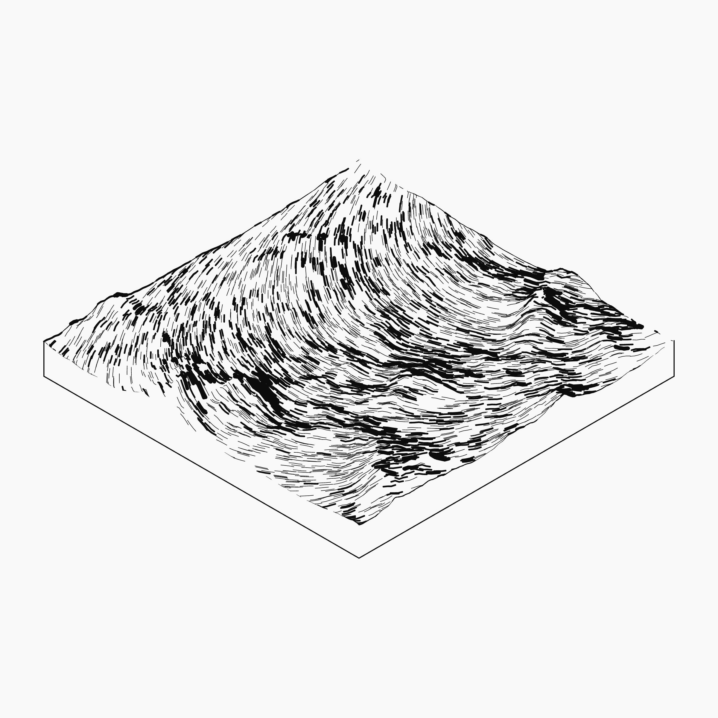 Art Blocks - Art Blocks v2 - Subscapes #222 - NFT # 53000222