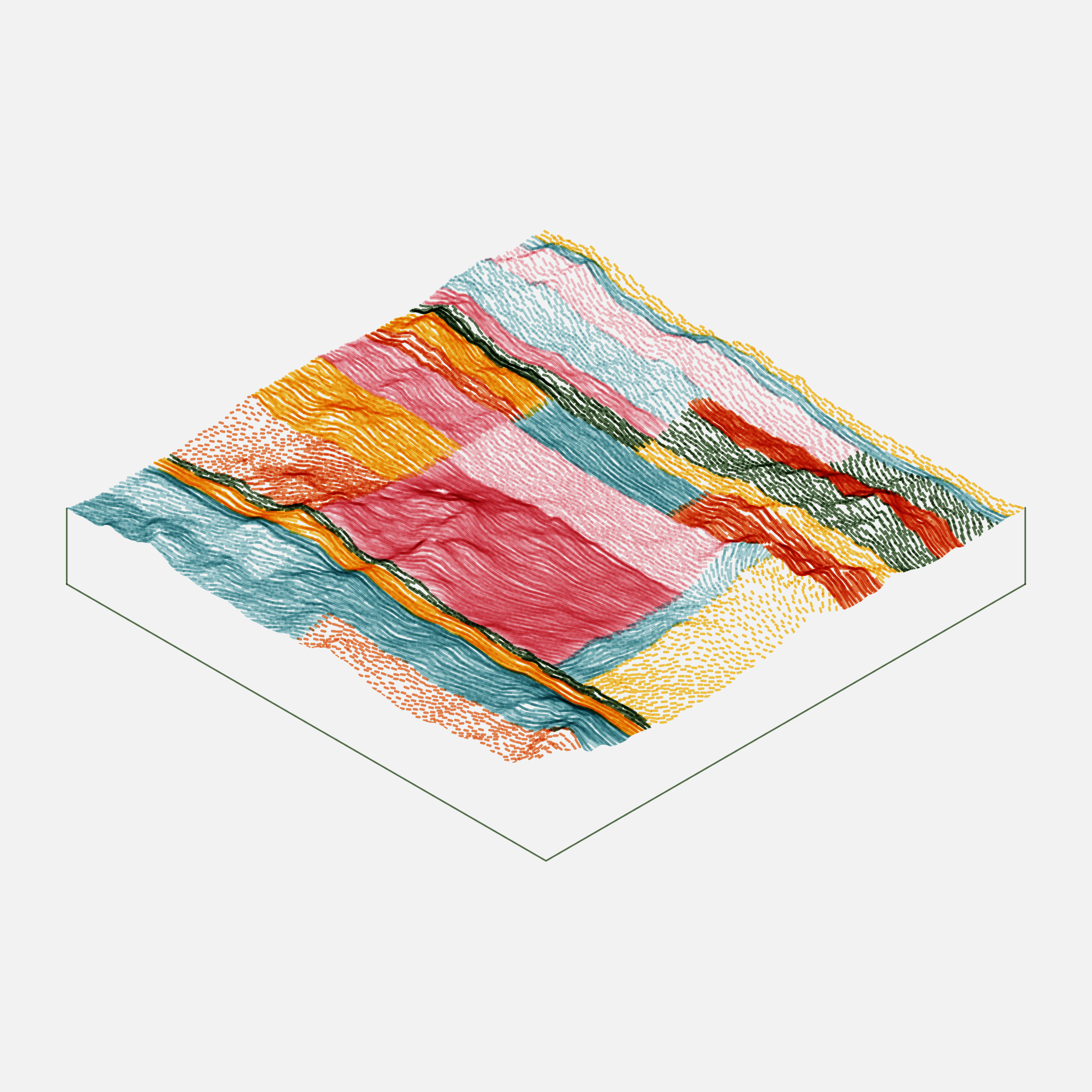 Art Blocks - Art Blocks v2 - Subscapes #225 - NFT # 53000225