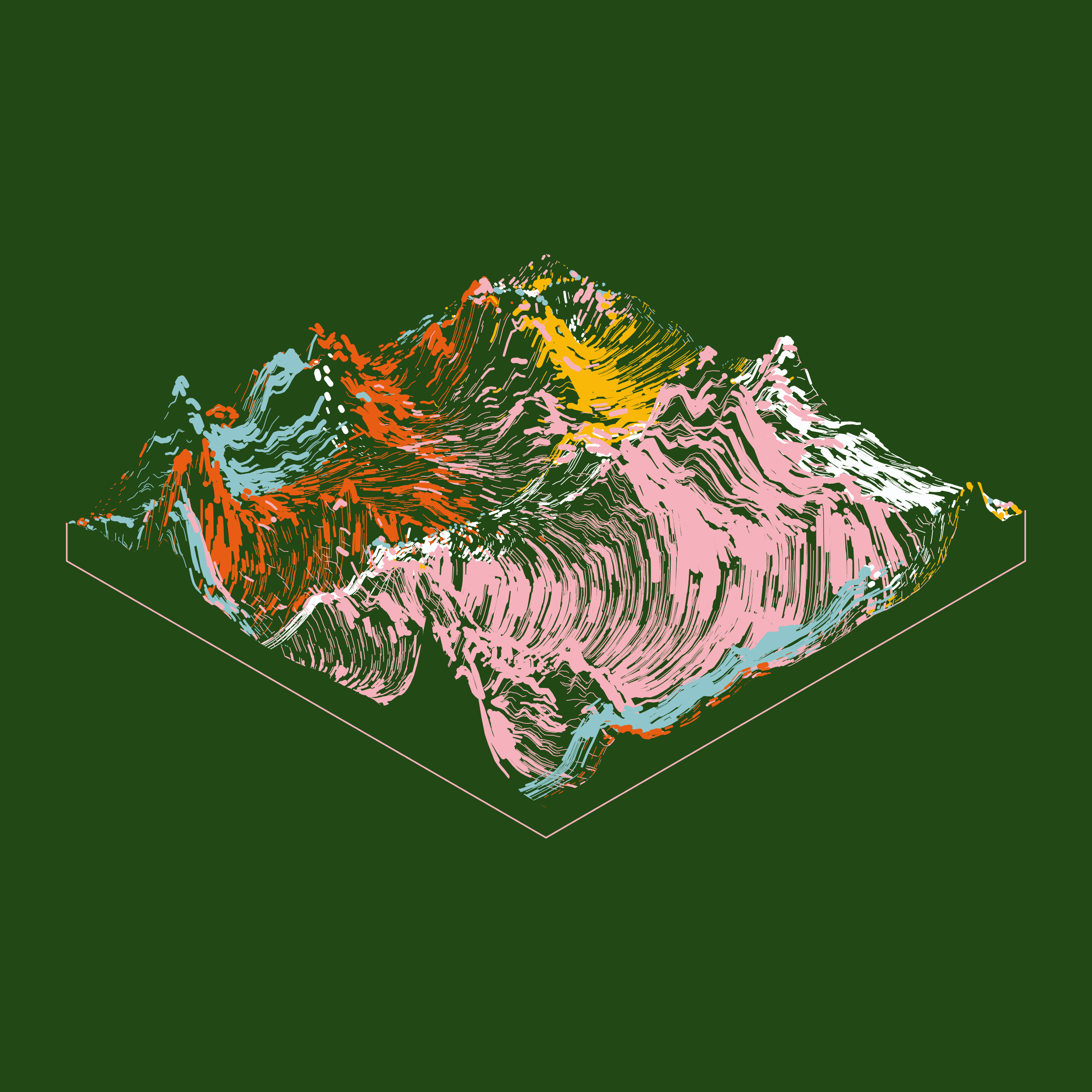 Art Blocks - Art Blocks v2 - Subscapes #231 - NFT # 53000231