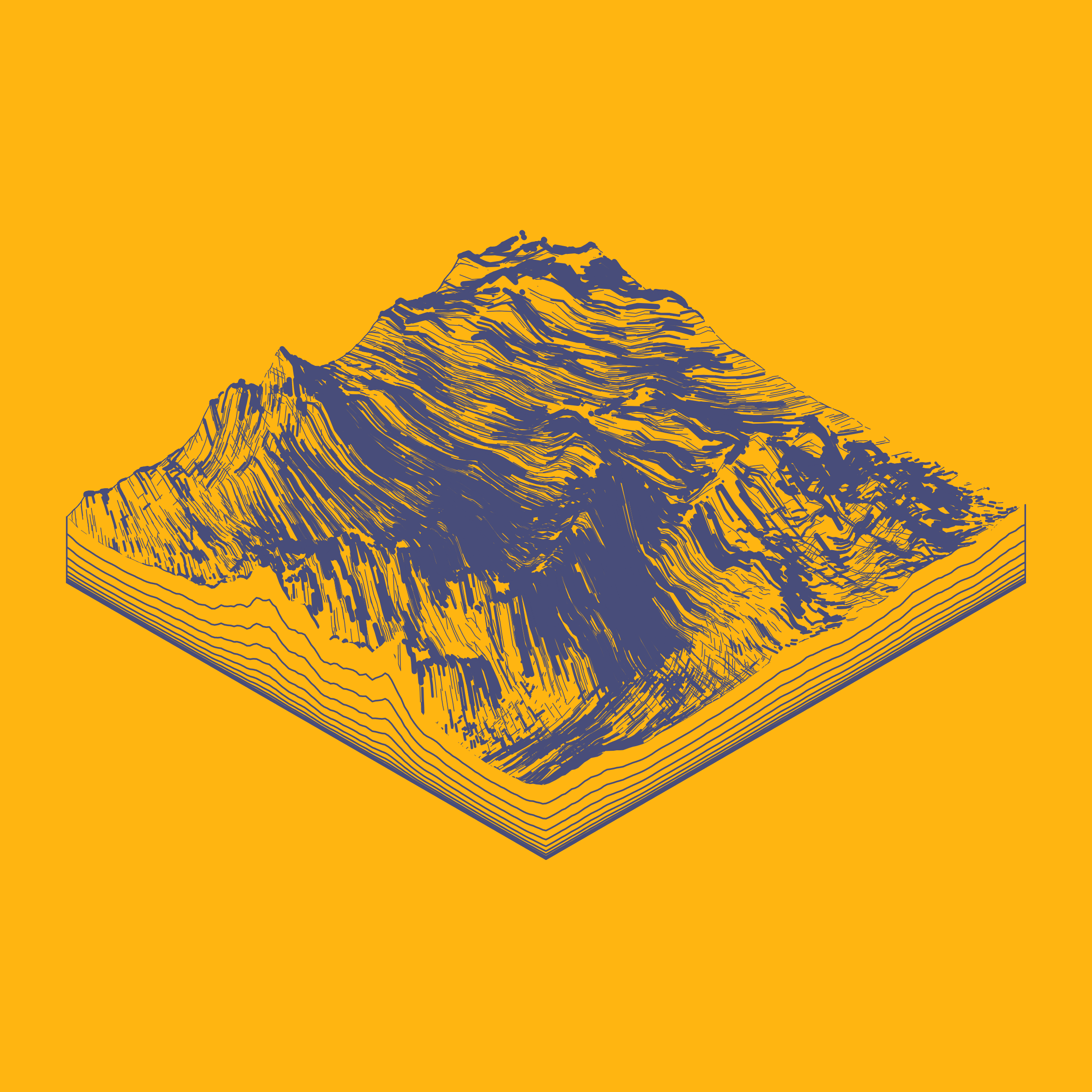 Art Blocks - Art Blocks v2 - Subscapes #232 - NFT # 53000232