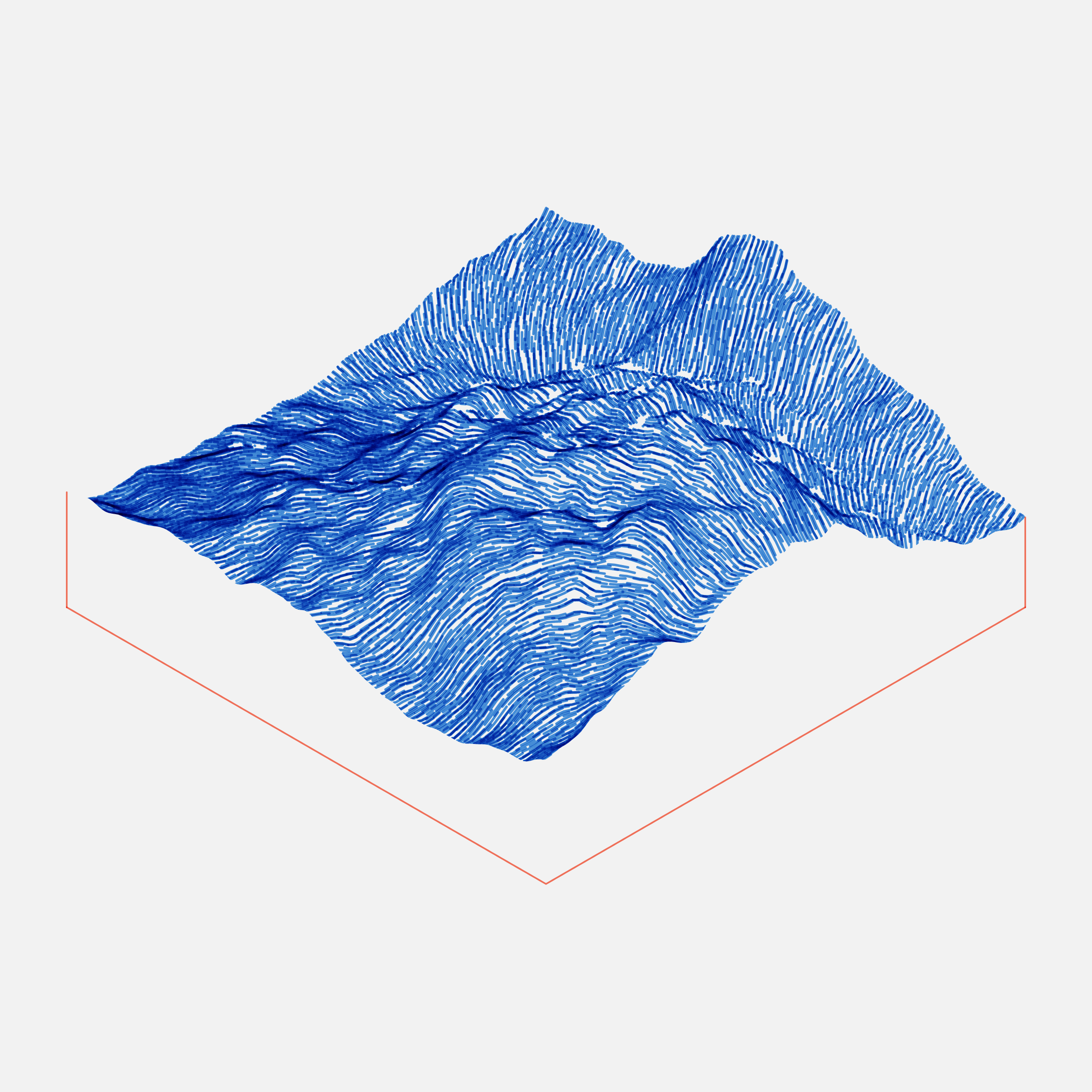 Art Blocks - Art Blocks v2 - Subscapes #234 - NFT # 53000234