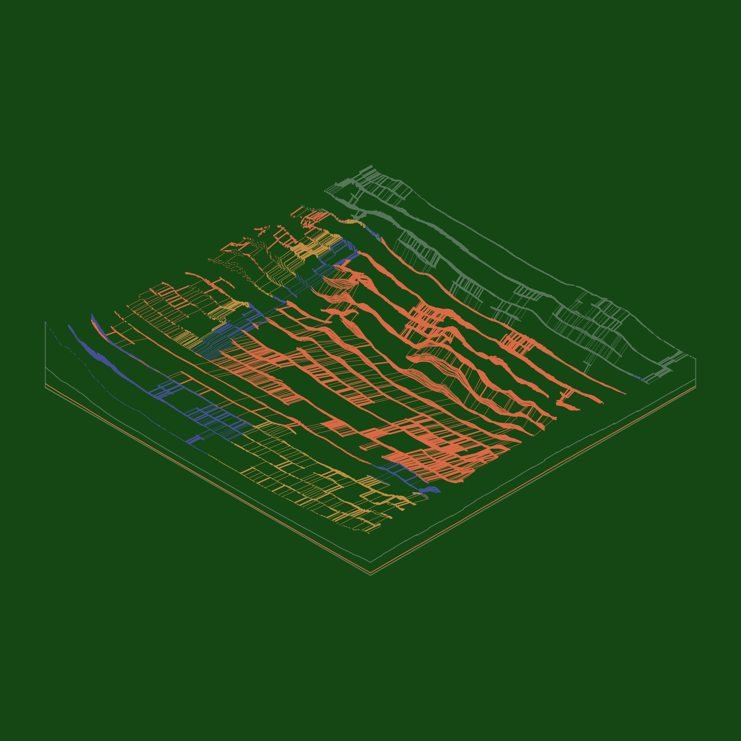 Art Blocks - Art Blocks v2 - Subscapes #248 - NFT # 53000248