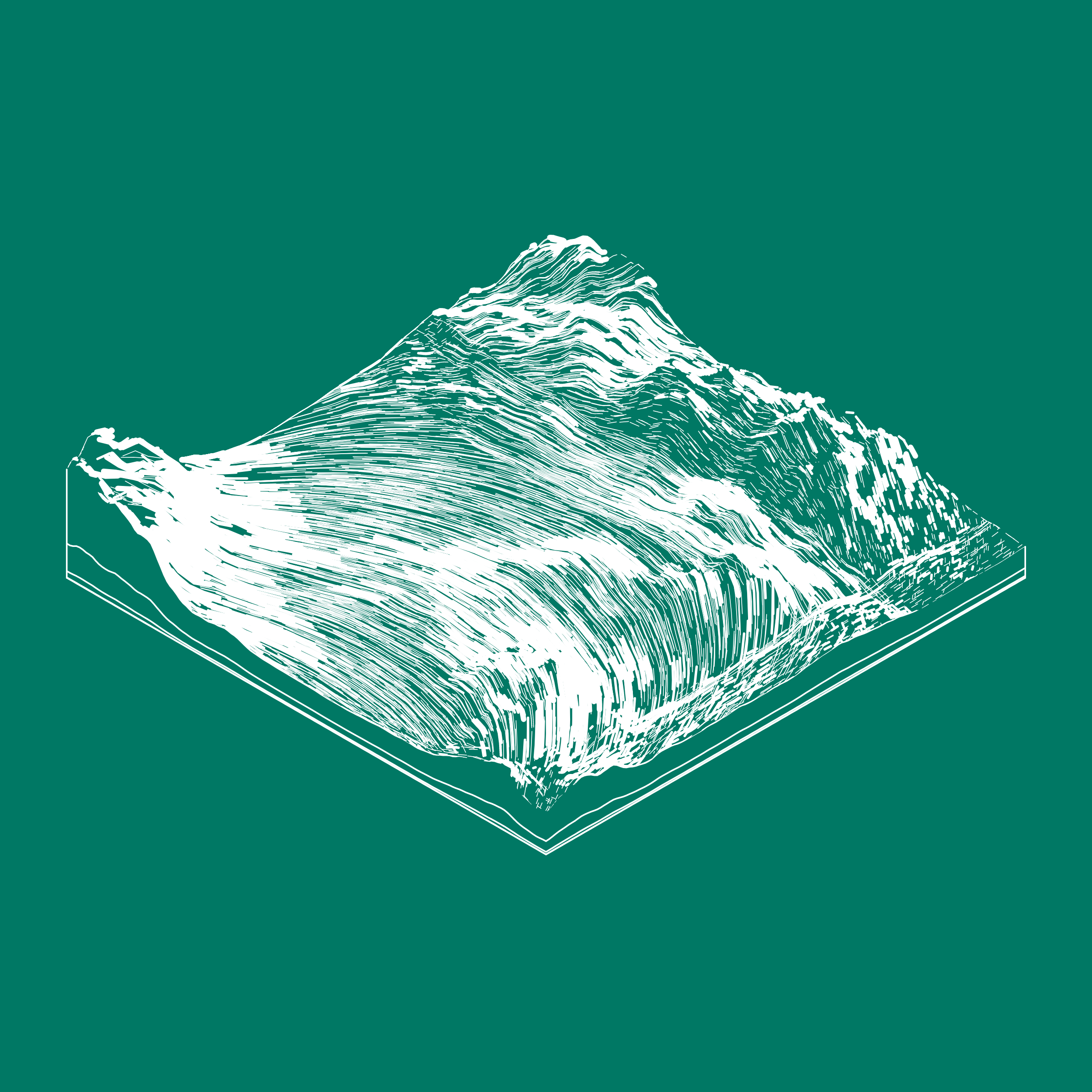 Art Blocks - Art Blocks v2 - Subscapes #256 - NFT # 53000256