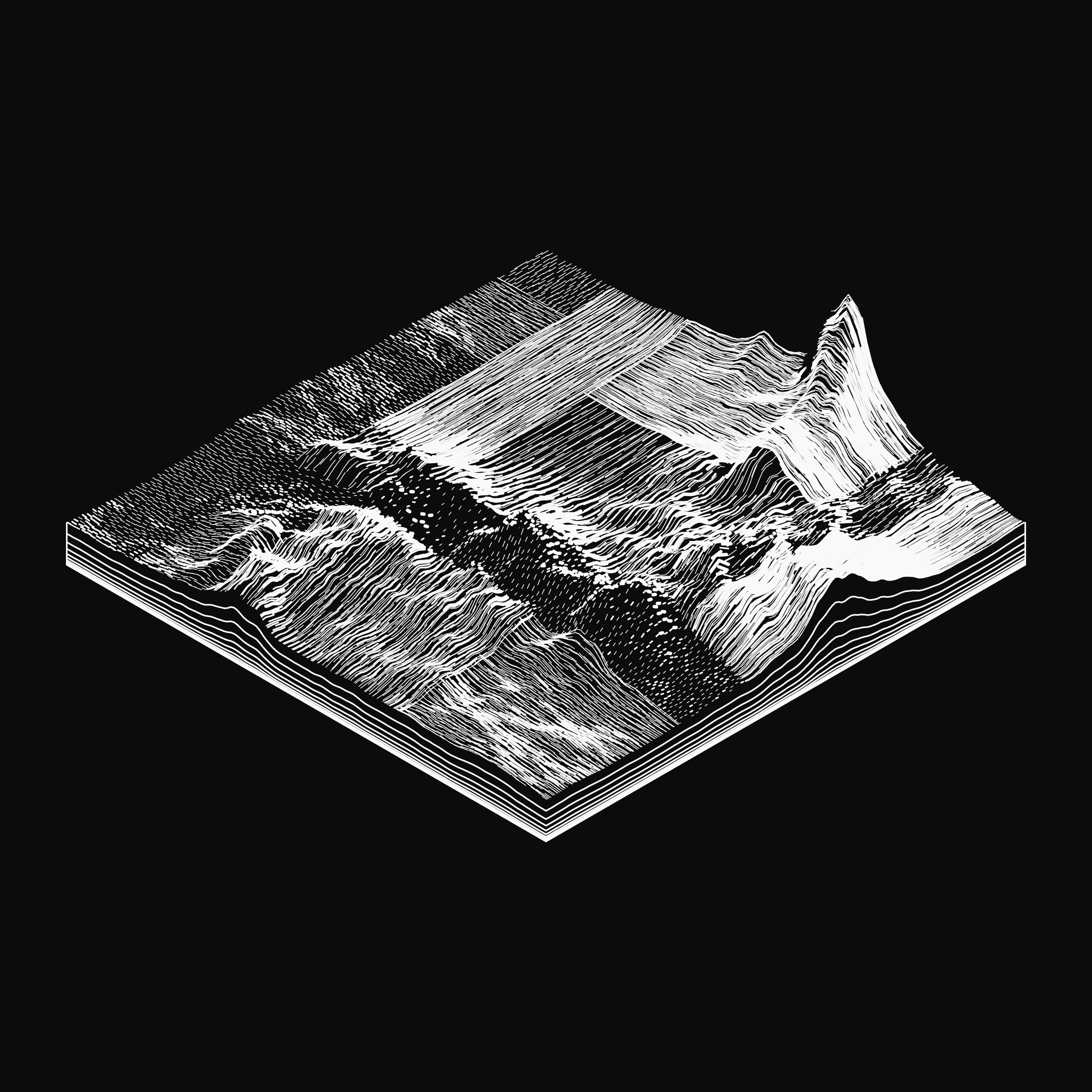 Art Blocks - Art Blocks v2 - Subscapes #259 - NFT # 53000259