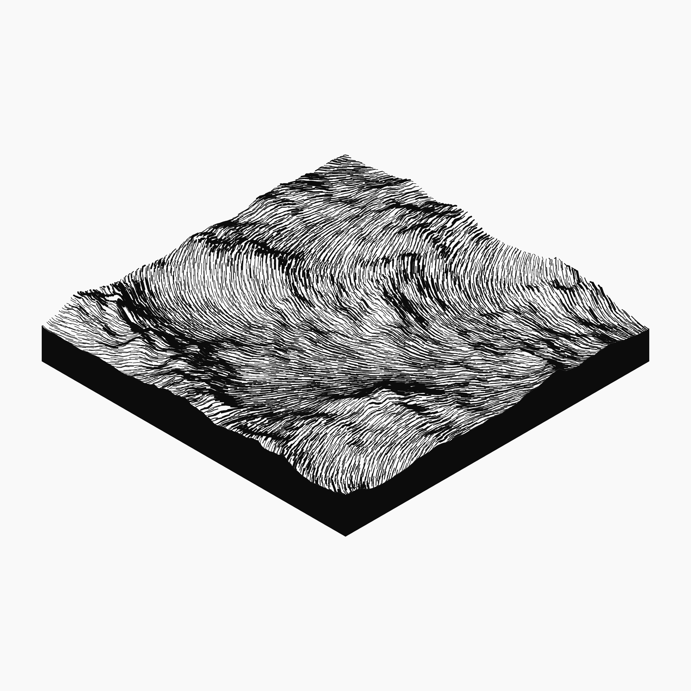 Art Blocks - Art Blocks v2 - Subscapes #270 - NFT # 53000270