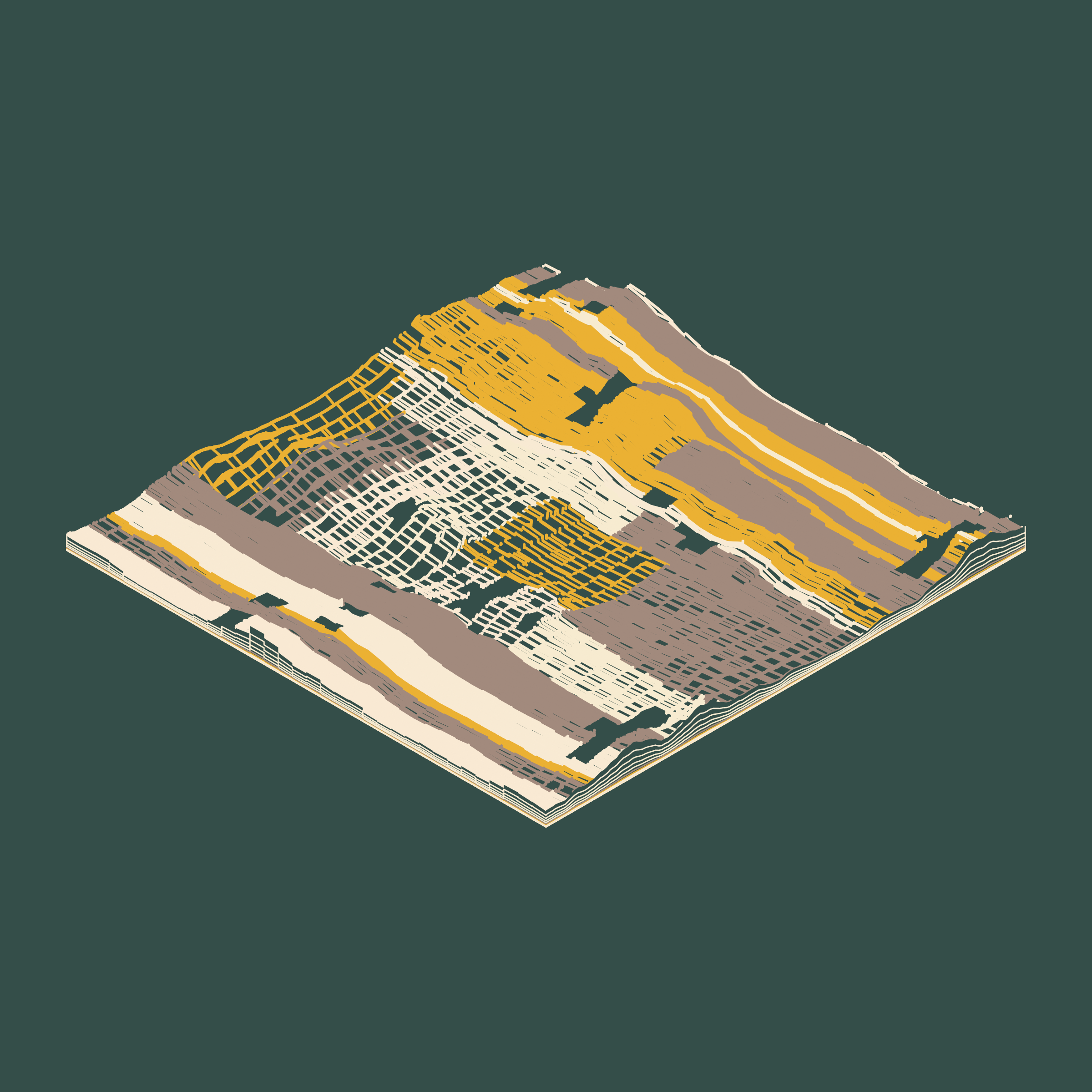 Art Blocks - Art Blocks v2 - Subscapes #271 - NFT # 53000271