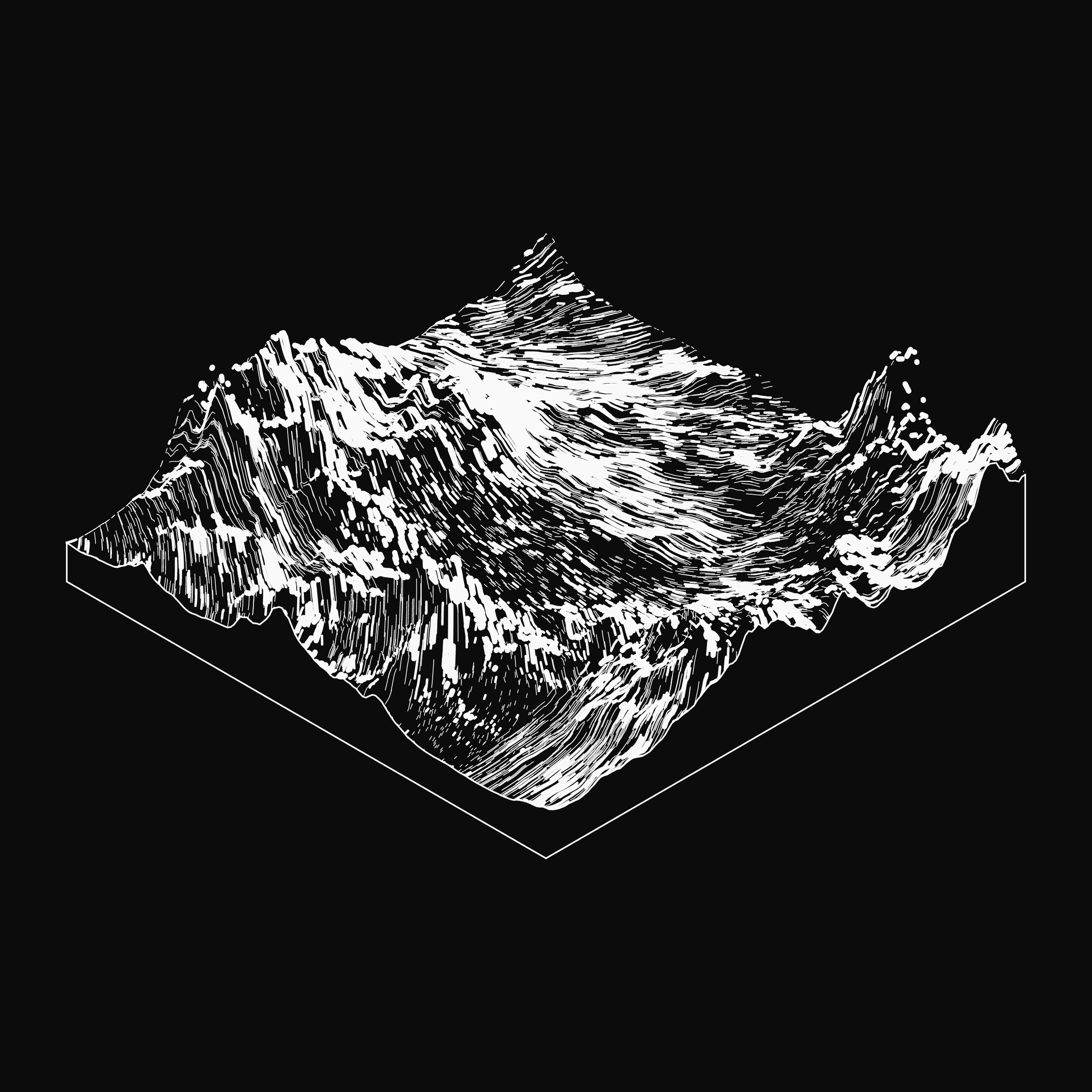 Art Blocks - Art Blocks v2 - Subscapes #277 - NFT # 53000277