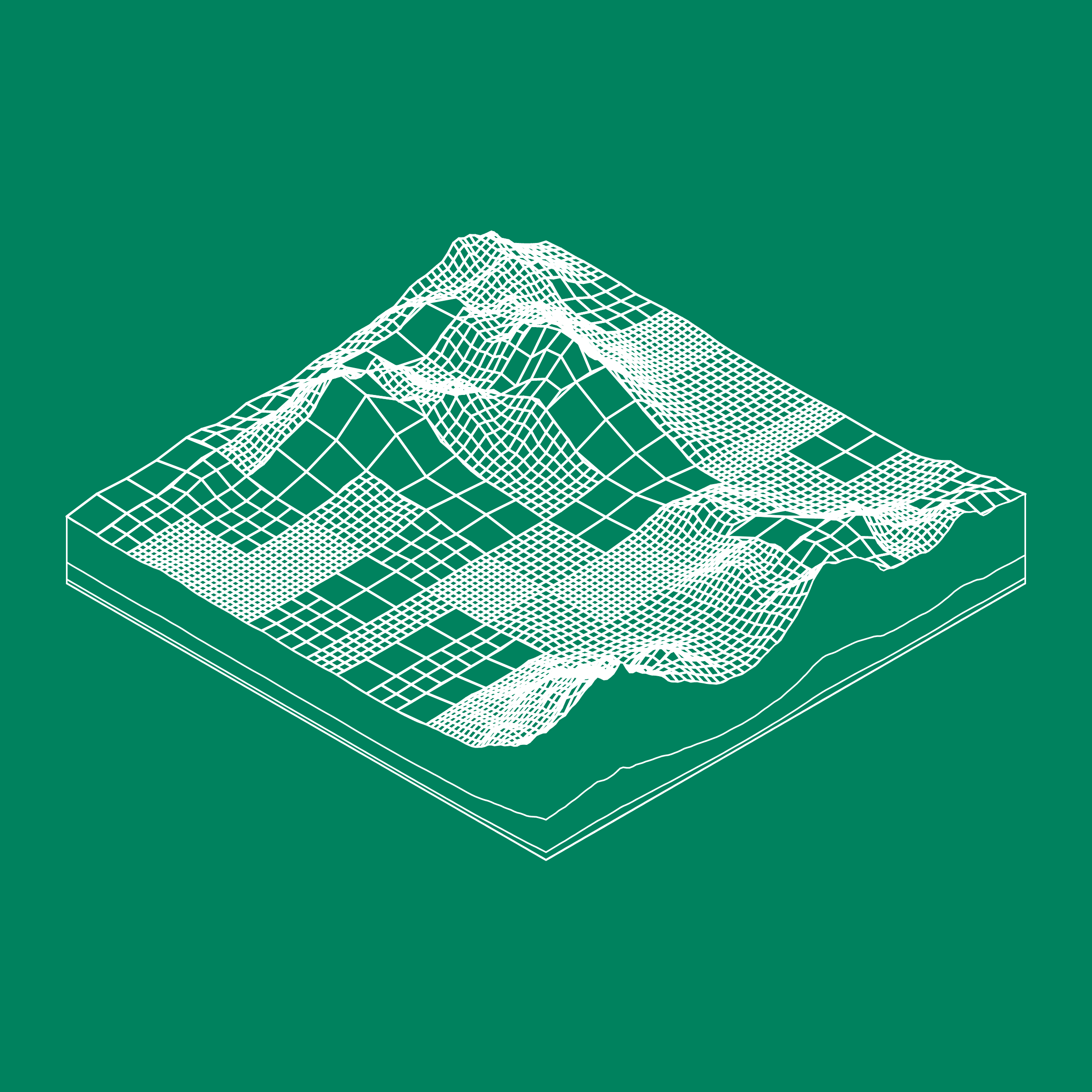 Art Blocks - Art Blocks v2 - Subscapes #283 - NFT # 53000283