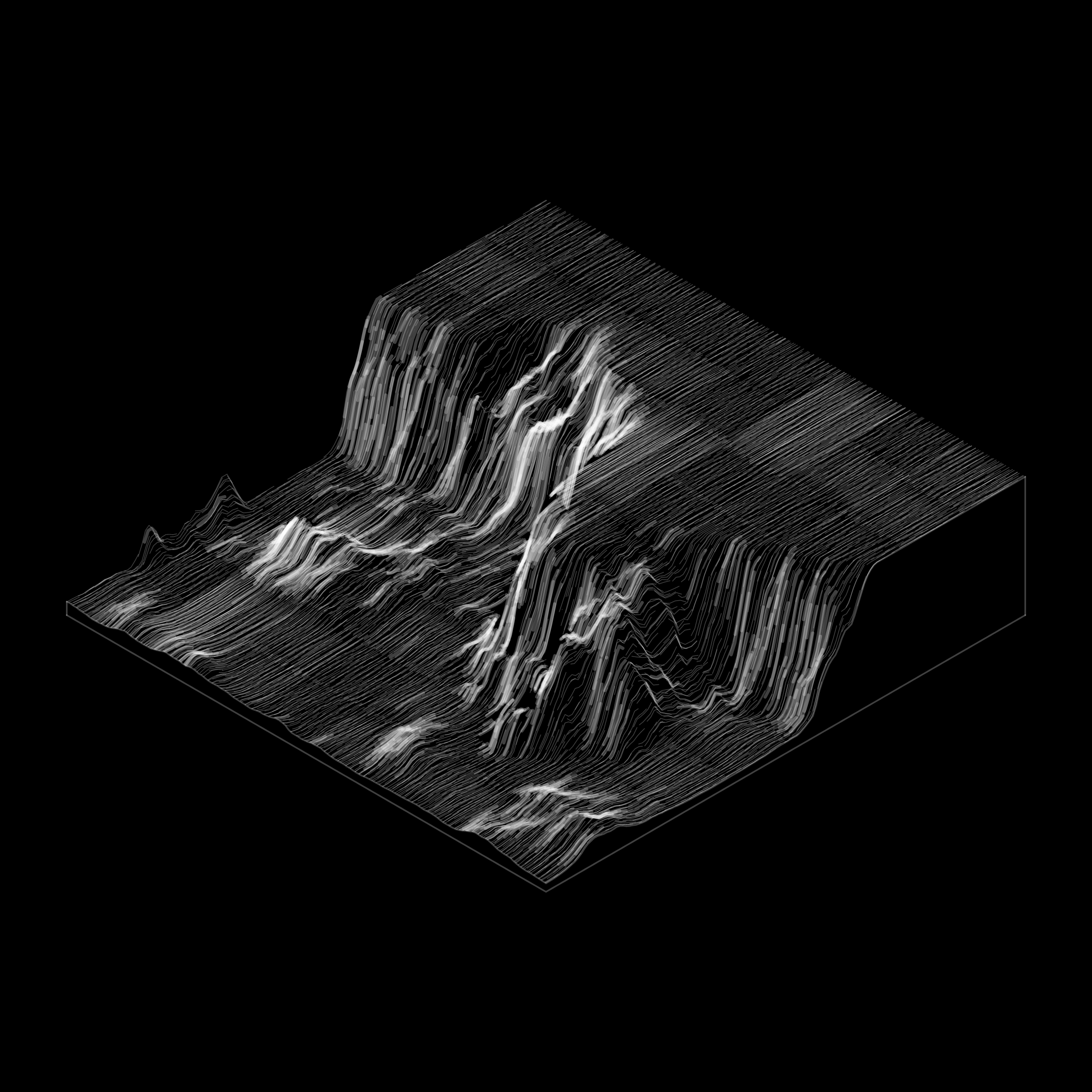 Art Blocks - Art Blocks v2 - Subscapes #284 - NFT # 53000284