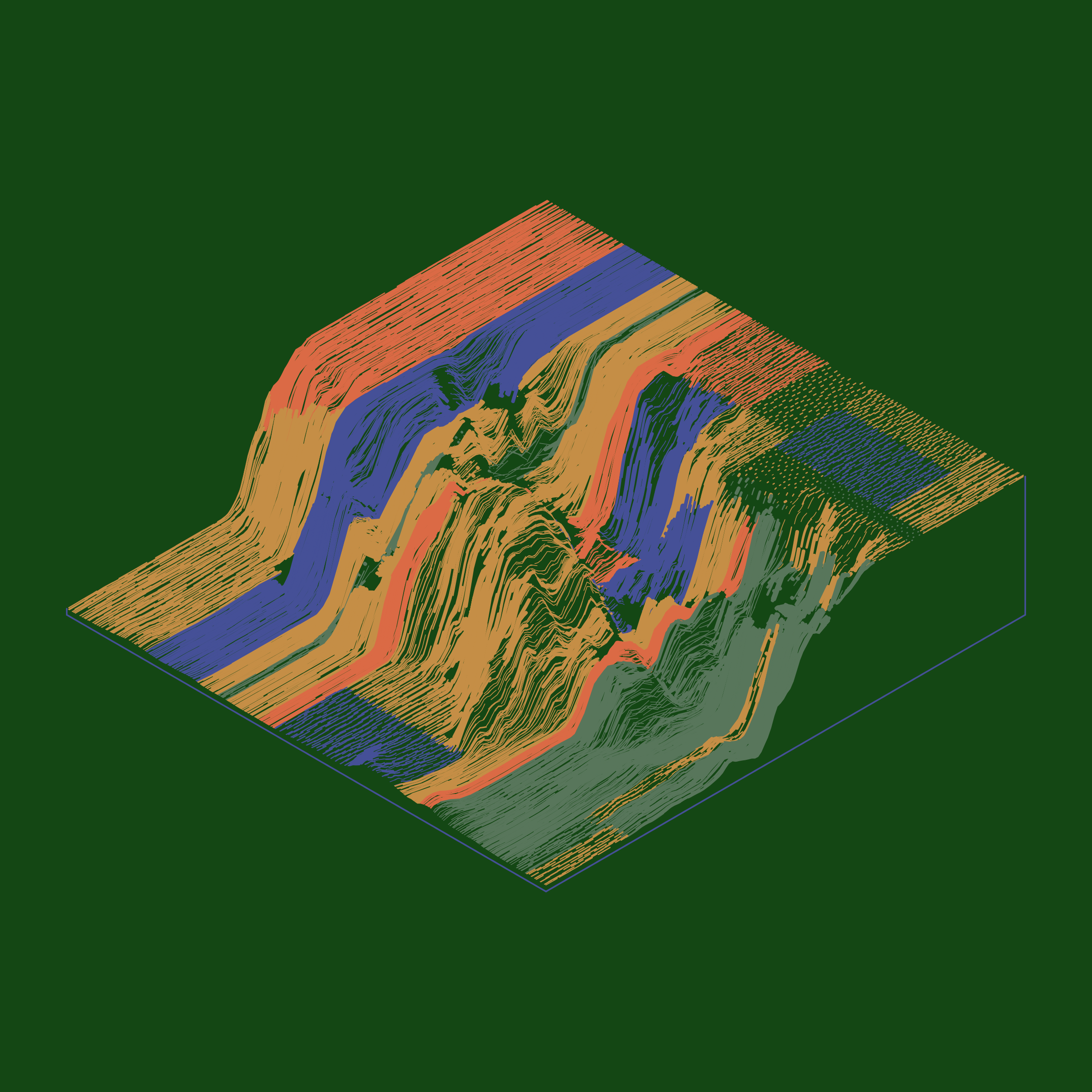 Art Blocks - Art Blocks v2 - Subscapes #289 - NFT # 53000289