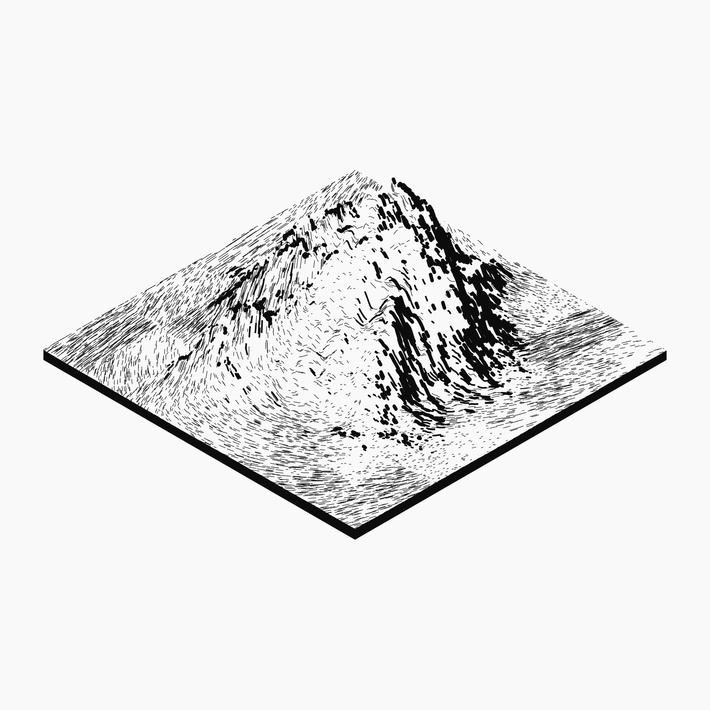 Art Blocks - Art Blocks v2 - Subscapes #297 - NFT # 53000297